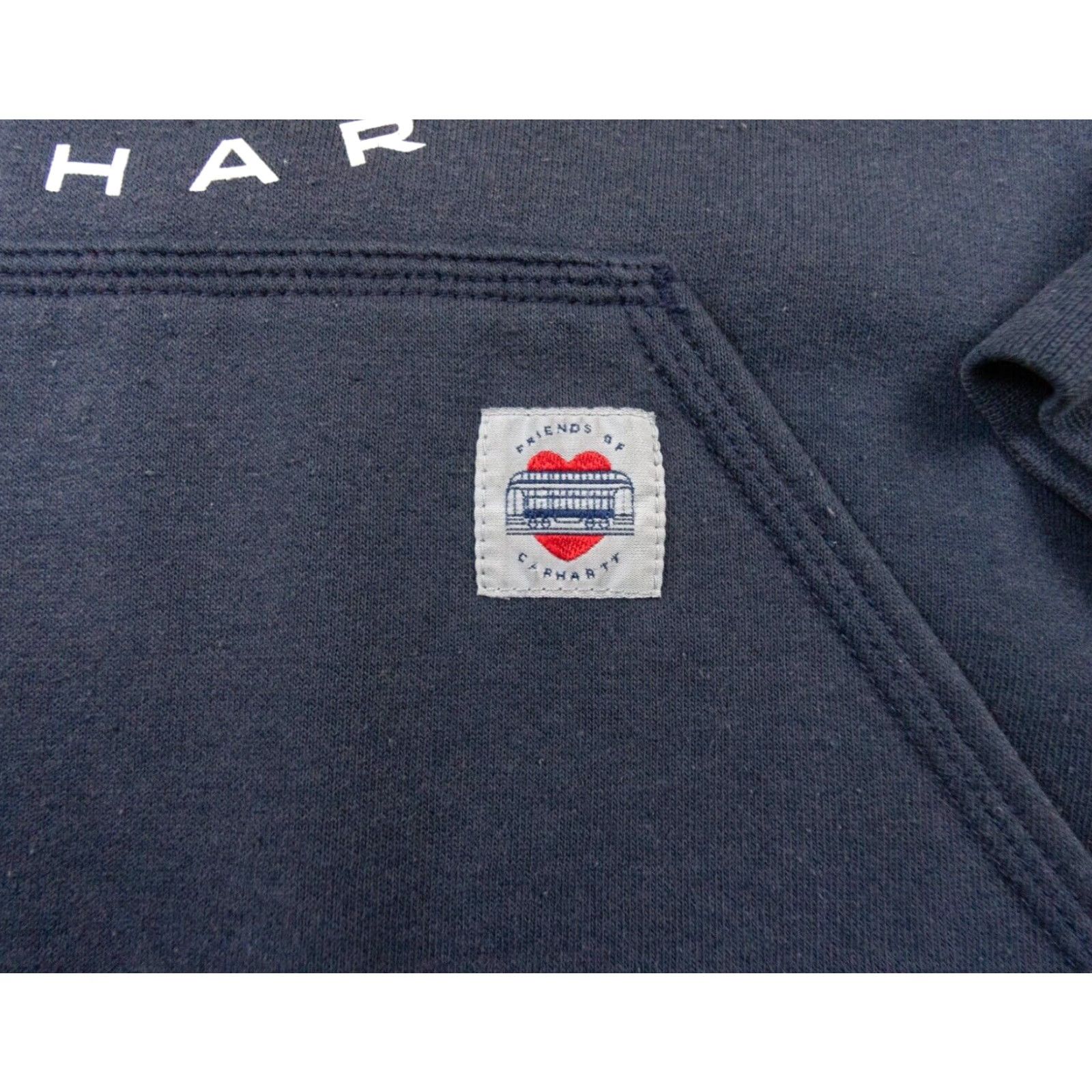 Carhartt Carhartt Hoodie Mens Small Blue Pullover Regular Fit All Seasons Faded Logo Sweatshirt Size US S / EU 44-46 / 1 - 3 Thumbnail