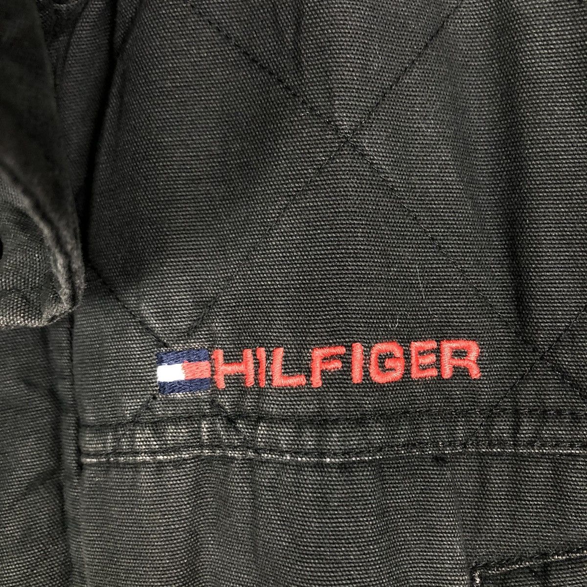 Japanese Brand 🔥VINTAGE WORK JACKET TOMMY HILFIGER CARGO POCKETS Size US XL / EU 56 / 4 - 19 Thumbnail