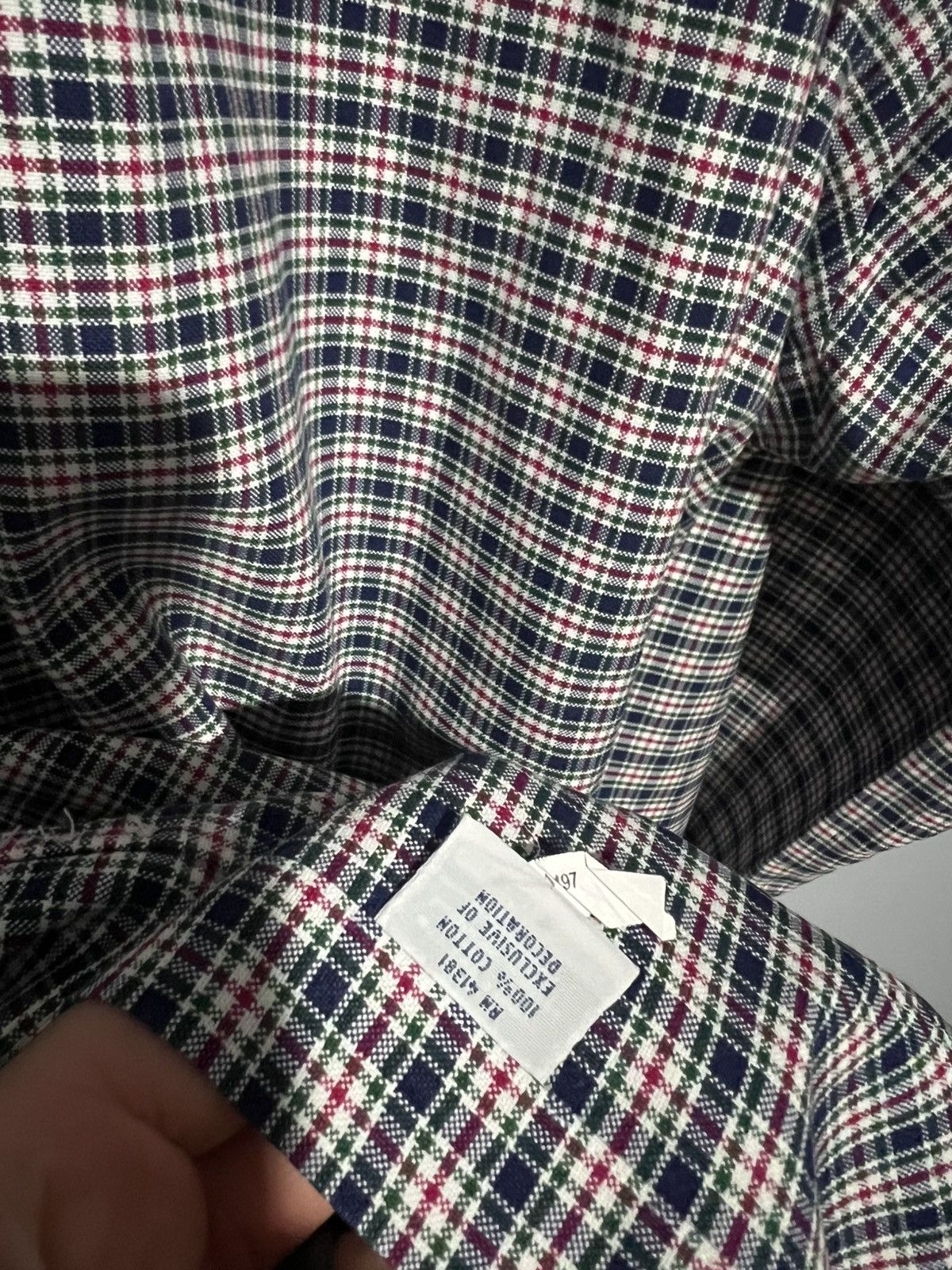 Polo Ralph Lauren Ralph Lauren Shirt Mens XLT Green Plaid Button Down Cotton Size US XL / EU 56 / 4 - 8 Thumbnail