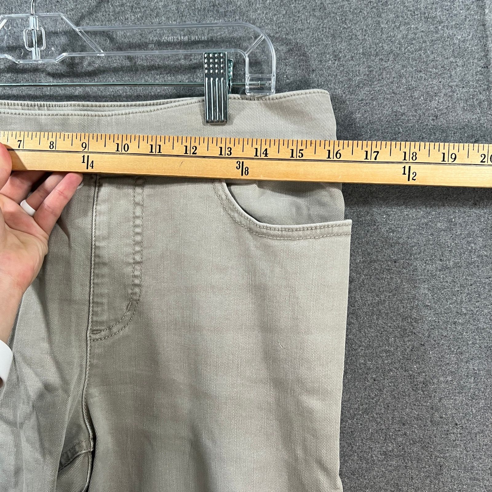 Other Isaac Mizrahi Live! True Denim Pull On Ankle Slim Jeans Spr Size 32" / US 10 / IT 46 - 8 Thumbnail
