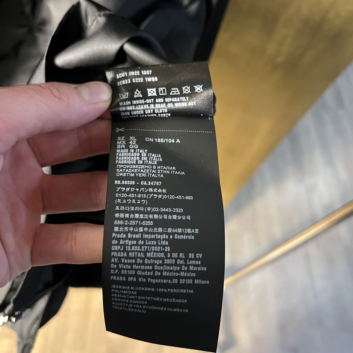 Prada Prada Re Nylon Coach Jacket Size US XL / EU 56 / 4 - 6 Thumbnail