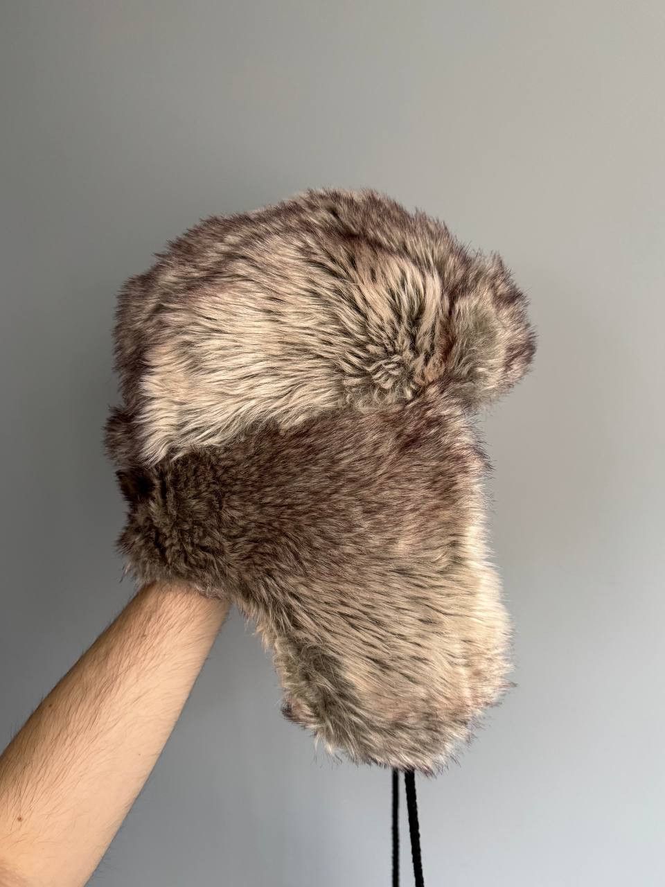 Japanese Brand Vintage Fuzzy Ushanka Beanie Hat Faux Fur Size ONE SIZE - 8 Thumbnail