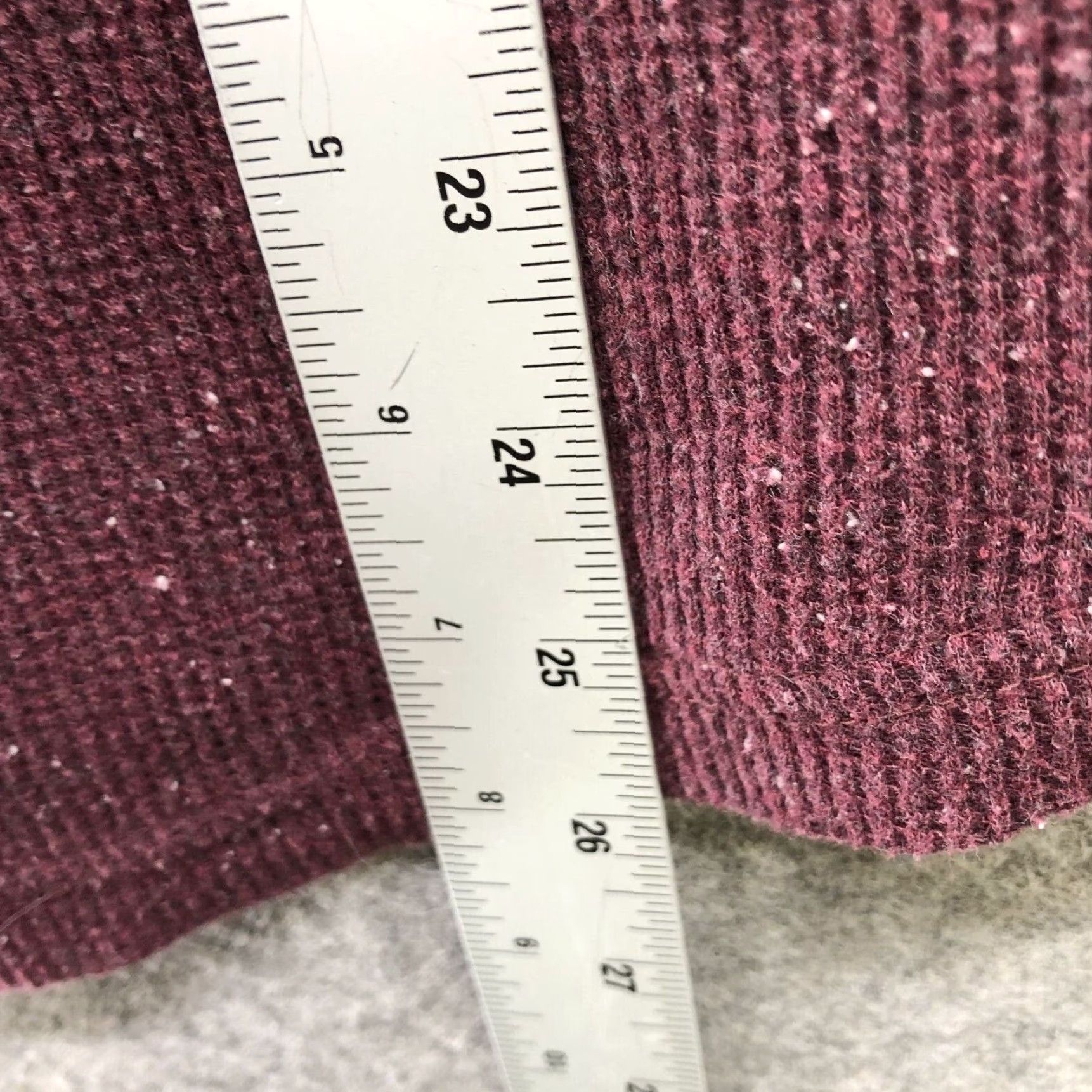 Lucky Brand Lucky Brand Waffle Knit Henley Long Sleeve Shirt Mens M Burgundy Thermal Snow Size US M / EU 48-50 / 2 - 7 Thumbnail