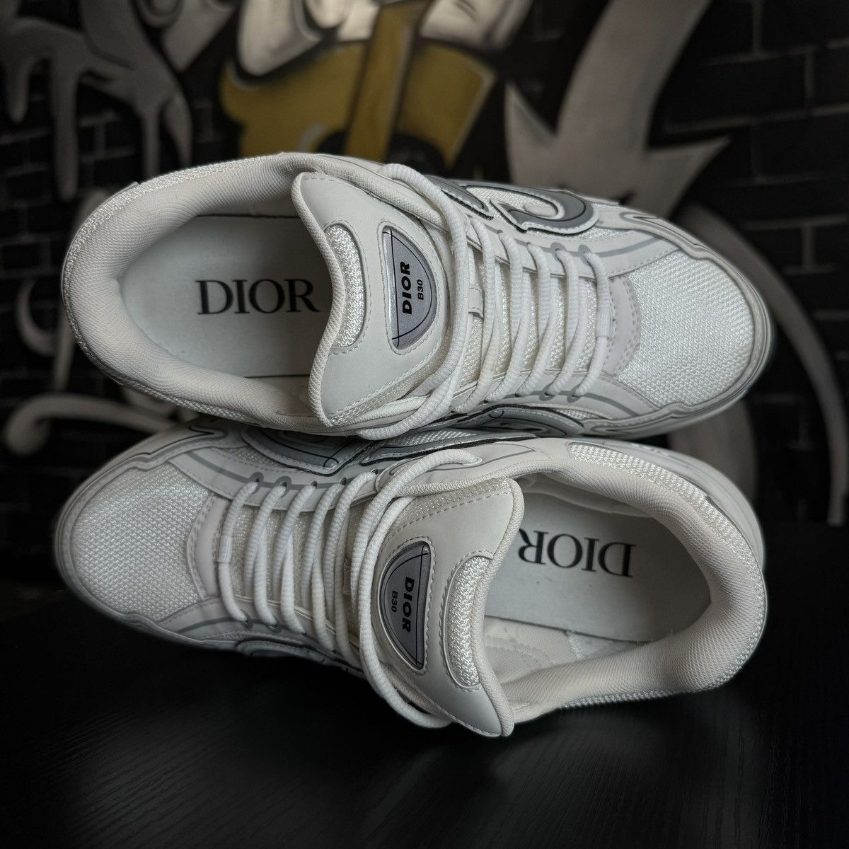 Dior Dior B30 White/Silver Size US 9 / EU 42 - 7 Thumbnail
