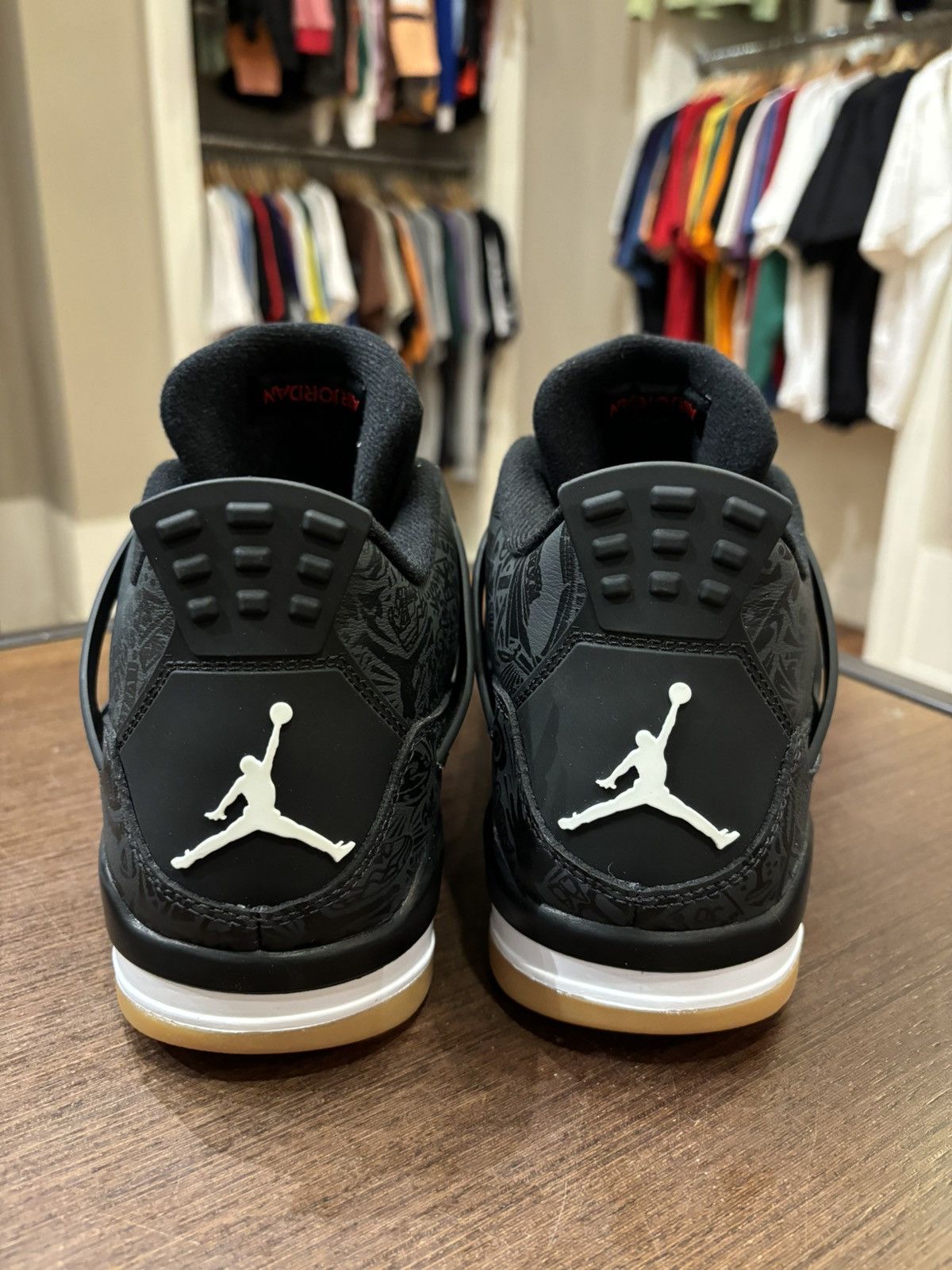 Jordan Brand Jordan 4 ‘Black Laser Gum’ Size US 10 / EU 43 - 3 Thumbnail