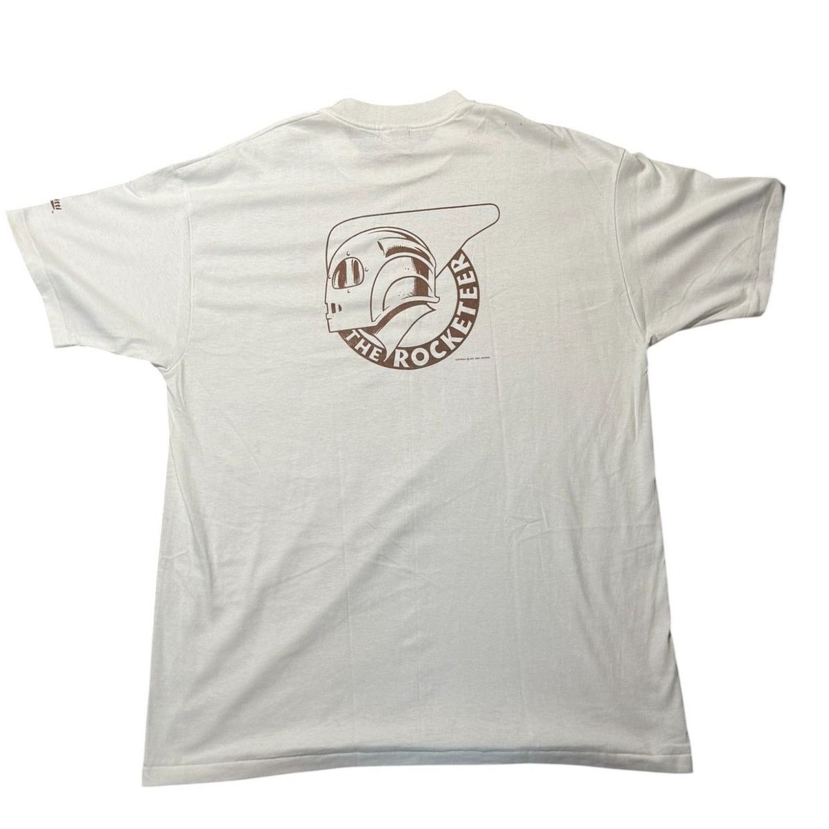 Disney Vintage 1991 The Rocketeer T-Shirt XL Disney movie Promo Size US XL / EU 56 / 4 - 1 Thumbnail