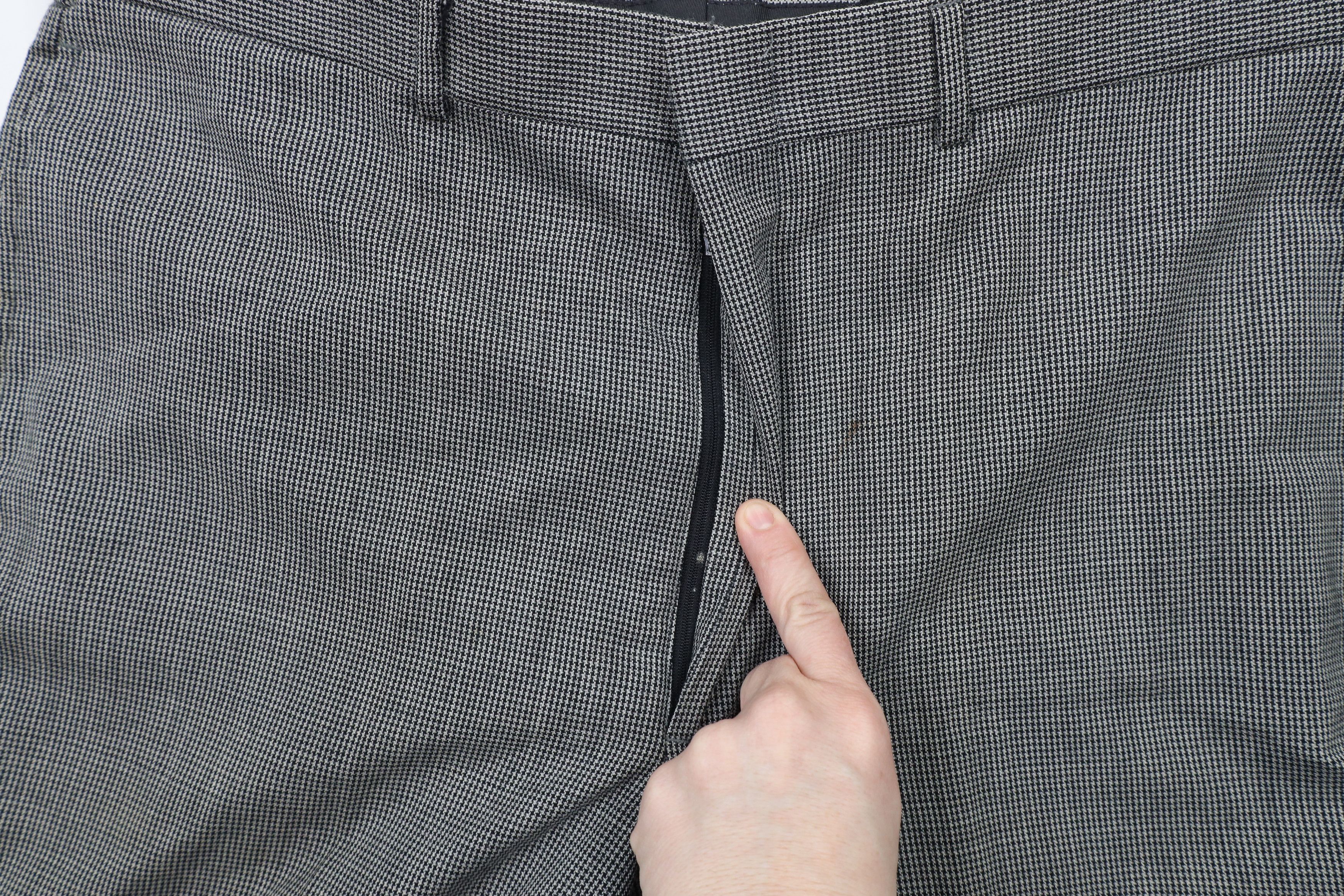 Vintage Vintage 90s Streetwear Houndstooth Wool Chino Pants USA Size US 36 / EU 52 - 7 Thumbnail