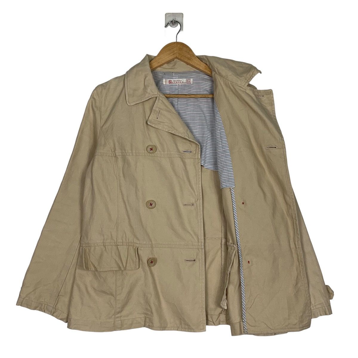 Melrose MELROSE CLAIRE Double Breasted Coat #0992-C44 Size M / US 6-8 / IT 42-44 - 9 Thumbnail