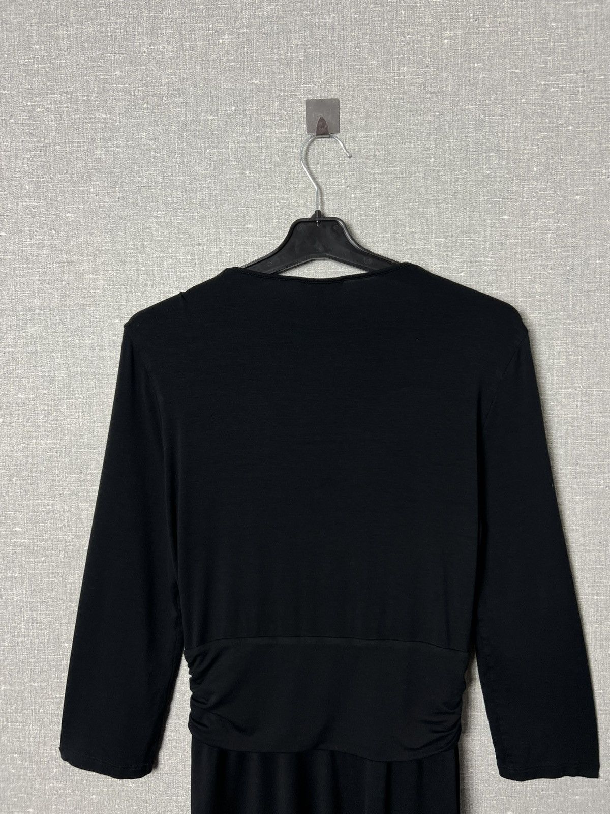 Max Mara MaxMara Black Draped Wrap Top Blouse Only For Japan Size L Size L / US 10 / IT 46 - 7 Thumbnail