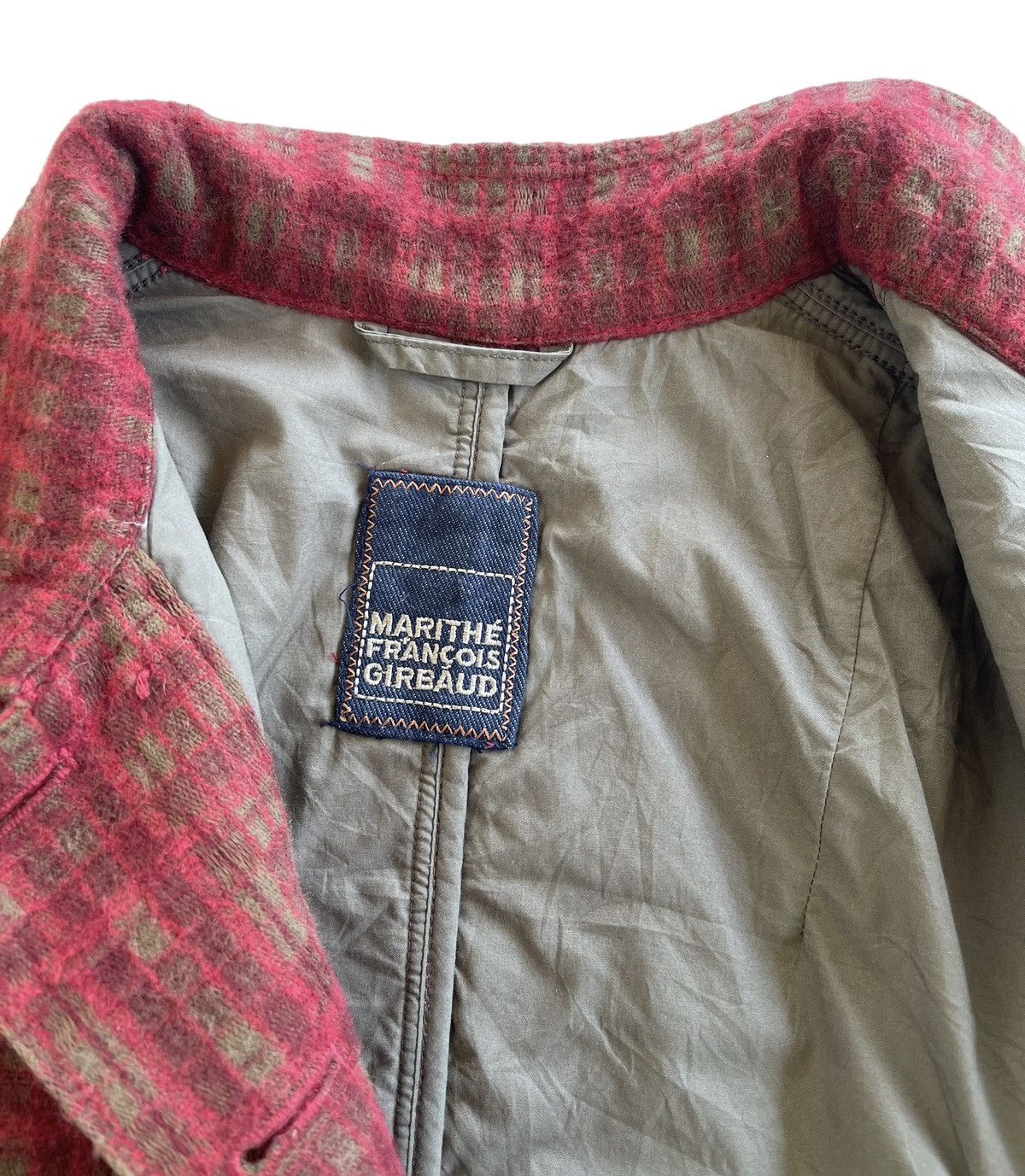 Marithe + Francois Girbaud Marithe Francois Girbaud Tweed Coat Jacket Size M / US 6-8 / IT 42-44 - 10 Thumbnail