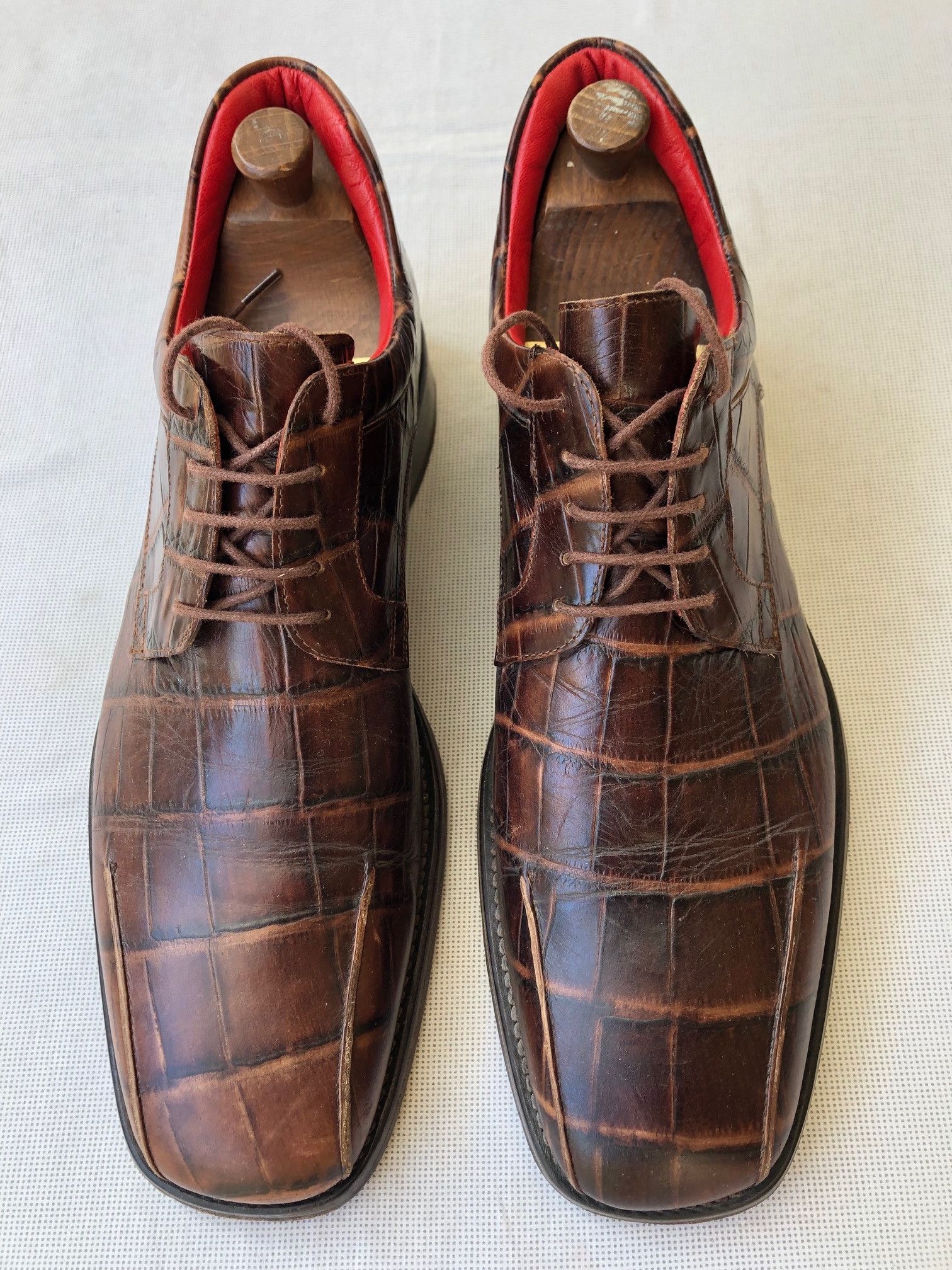 Jean-Baptiste Rautureau Burgundy Patent Leather Boots Dax Burgundy Patent Leather Chelsea Boots main image 4