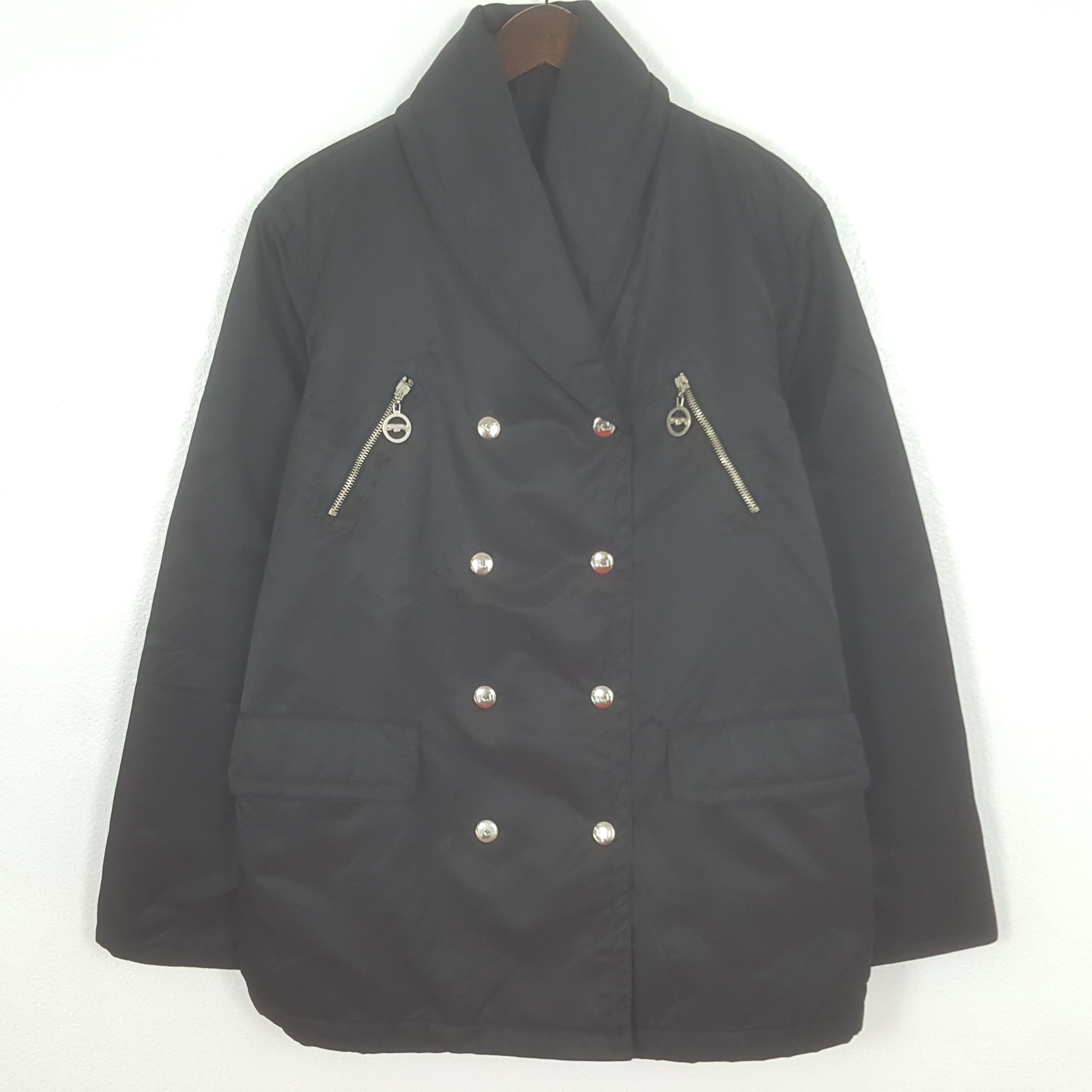 Other Vintage Krizia Jeans Women Coat Jacket Size XL / US 12-14 / IT 48-50 - 1 Thumbnail