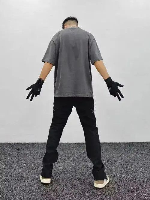 VIBE Black Cargo Zipper Pants Size US 32 / EU 48 - 2 Thumbnail