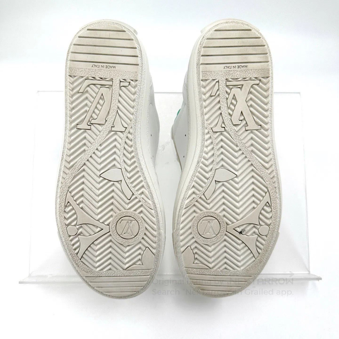 Louis Vuitton Louis Vuitton Charlie White Green Casual Shoes. Size US 5 / IT 35 - 4 Thumbnail
