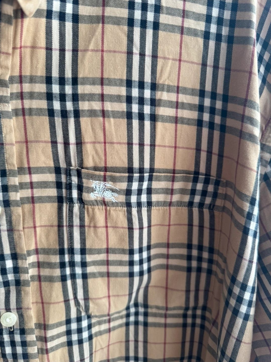 Burberry Burberry nova check vintage shirt Size US XL / EU 56 / 4 - 5 Thumbnail