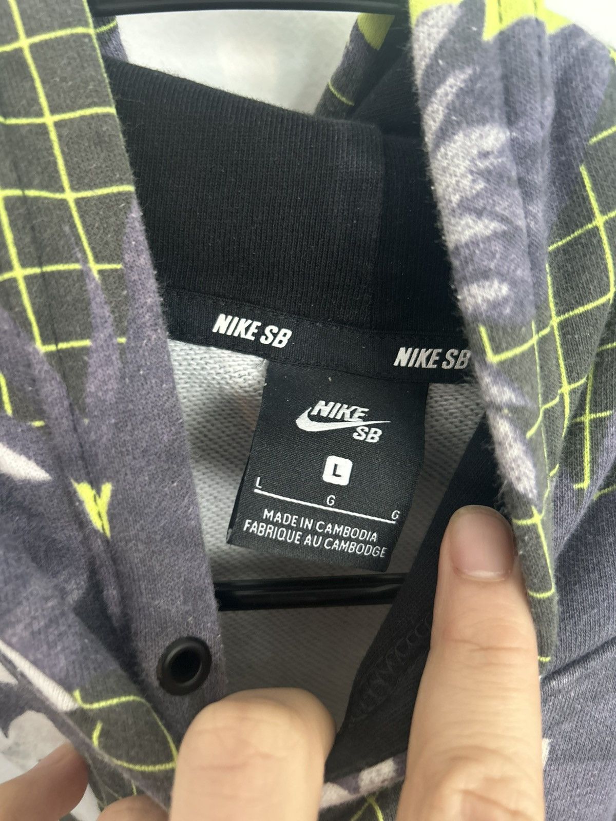 Nike NIKE SB FLOWER/FLORAL VINTAGE HOODIE Size US L / EU 52-54 / 3 - 3 Thumbnail