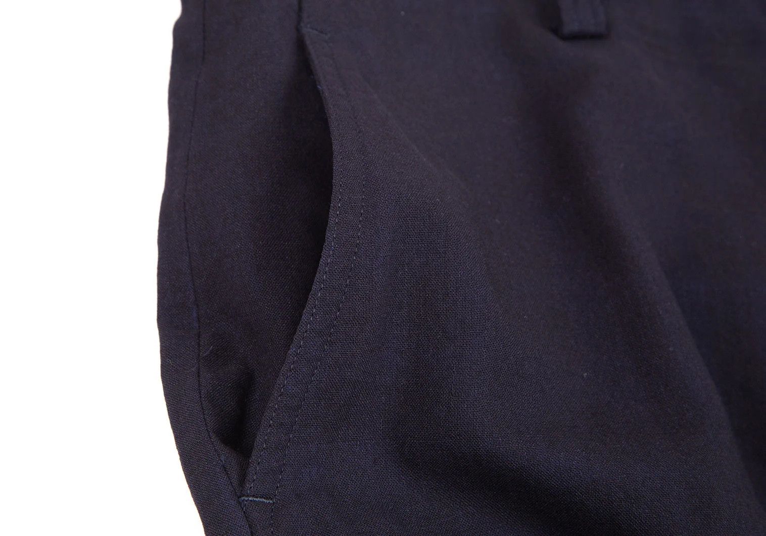 Issey Miyake Summer Wool Check Pants in Navy Size 4 Size US 36 / EU 52 - 5 Thumbnail