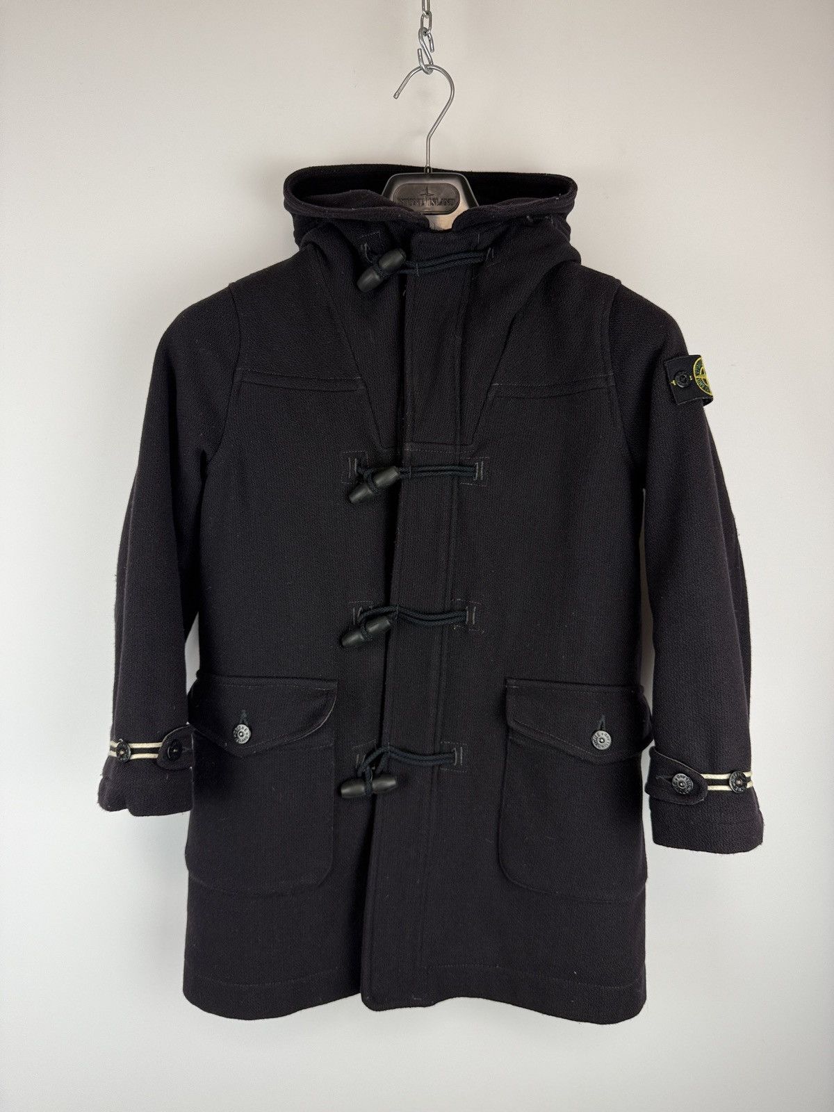 Stone Island Black Stone Island duffle coat jacket Size US XS / EU 42 / 0 - 1 Thumbnail