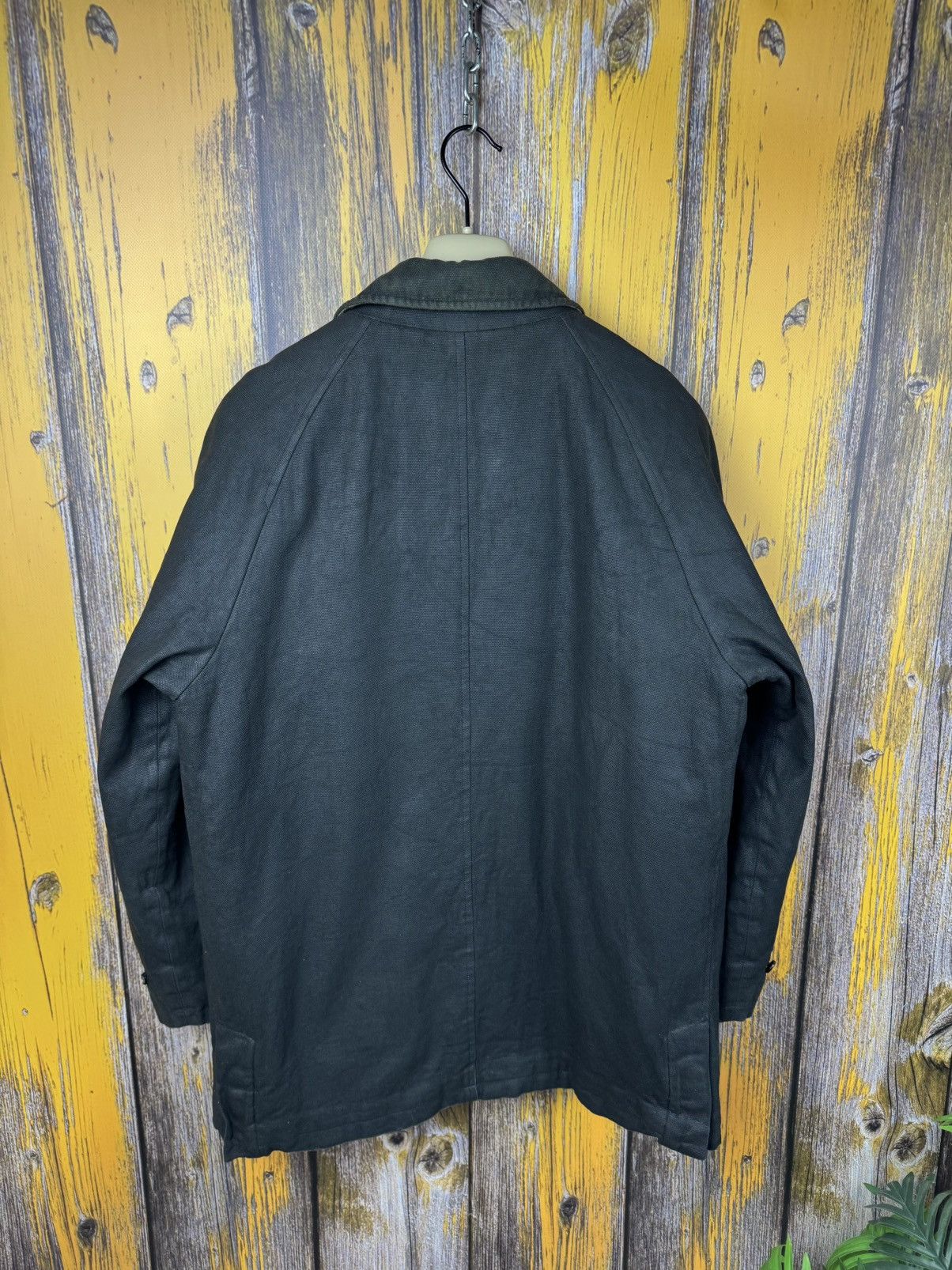 Burberry Burberry London Wax Jacket Archive Vintage Size US L / EU 52-54 / 3 - 12 Thumbnail