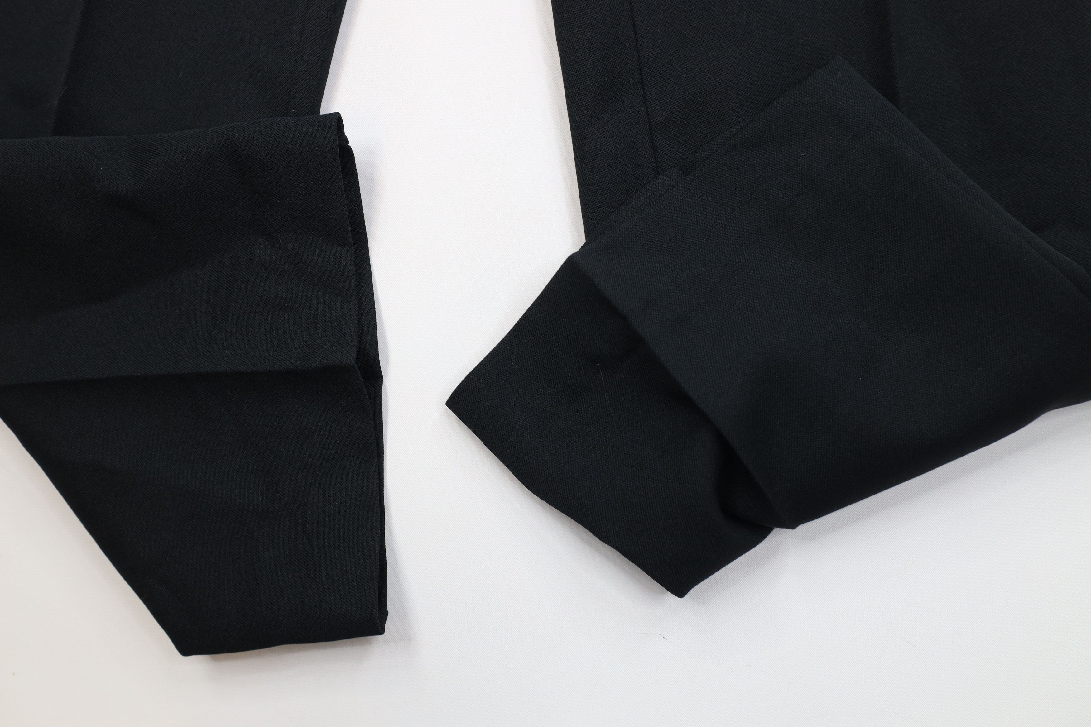 Vintage Vintage 70s Streetwear Flared Wide Leg Chino Pants Black USA Size US 34 / EU 50 - 6 Thumbnail