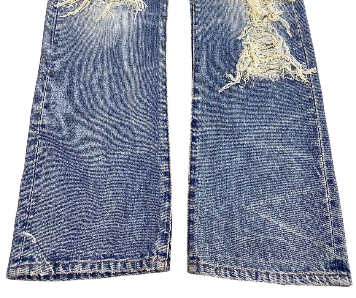 Japanese Brand Japanese Brand Ripped Distressed Straight Leg Style Size US 32 / EU 48 - 5 Thumbnail