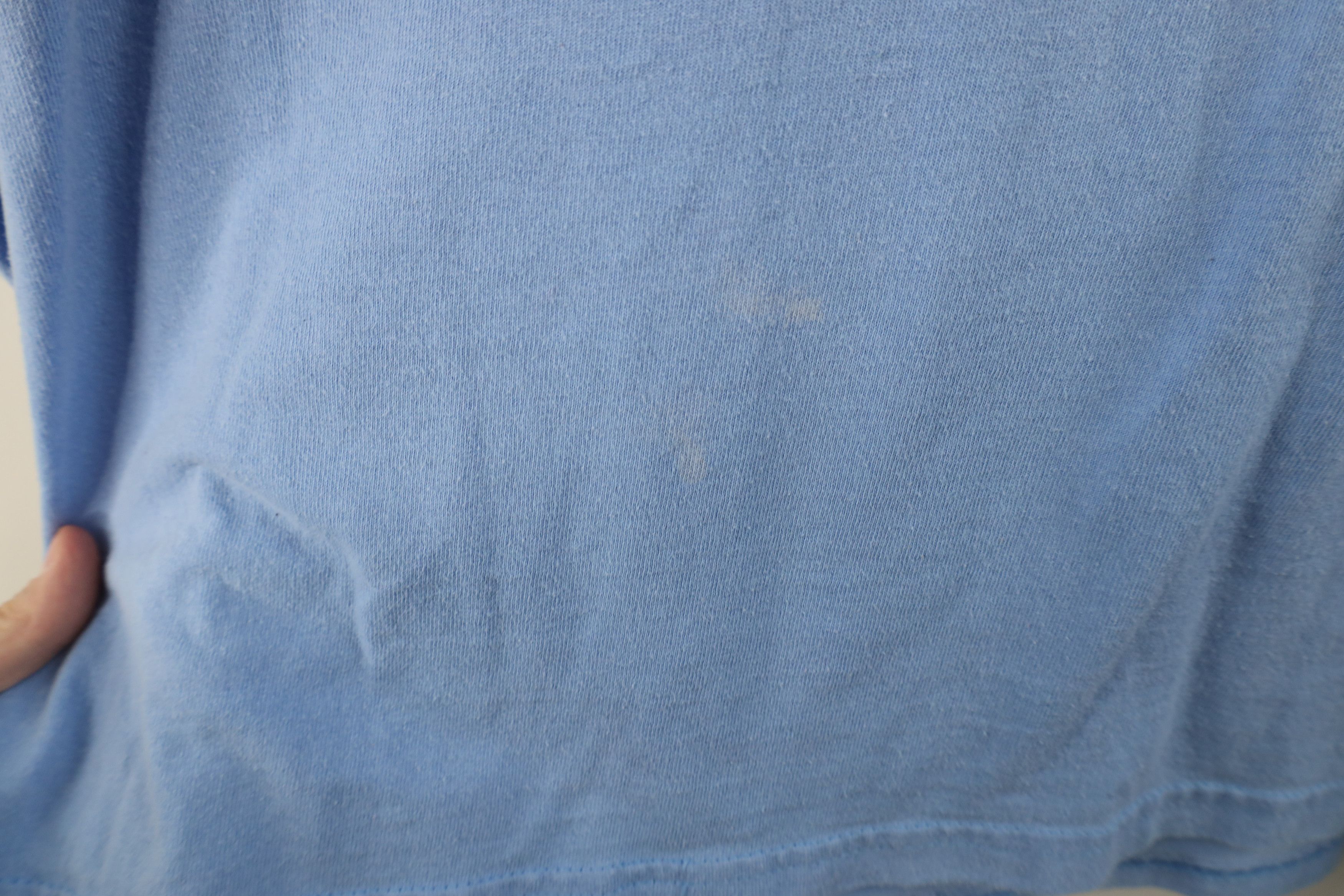 Vintage Vintage 90s Streetwear Long Sleeve T-Shirt Carolina Blue Size US XXL / EU 58 / 5 - 10 Thumbnail