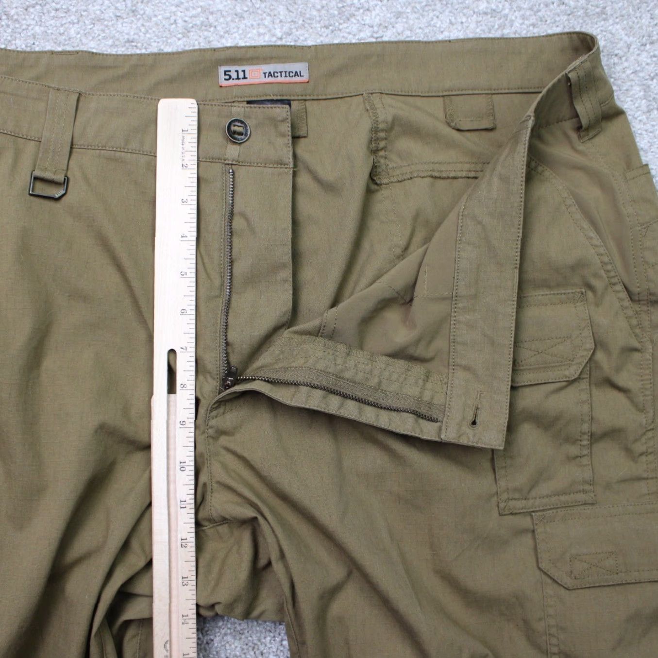 Vintage 5.11 Tactical Pants Mens 44x30 Beige ABR Pro Cargo Pocket Ripstop Utility Work Pants Size US 44 / EU 60 - 7 Thumbnail