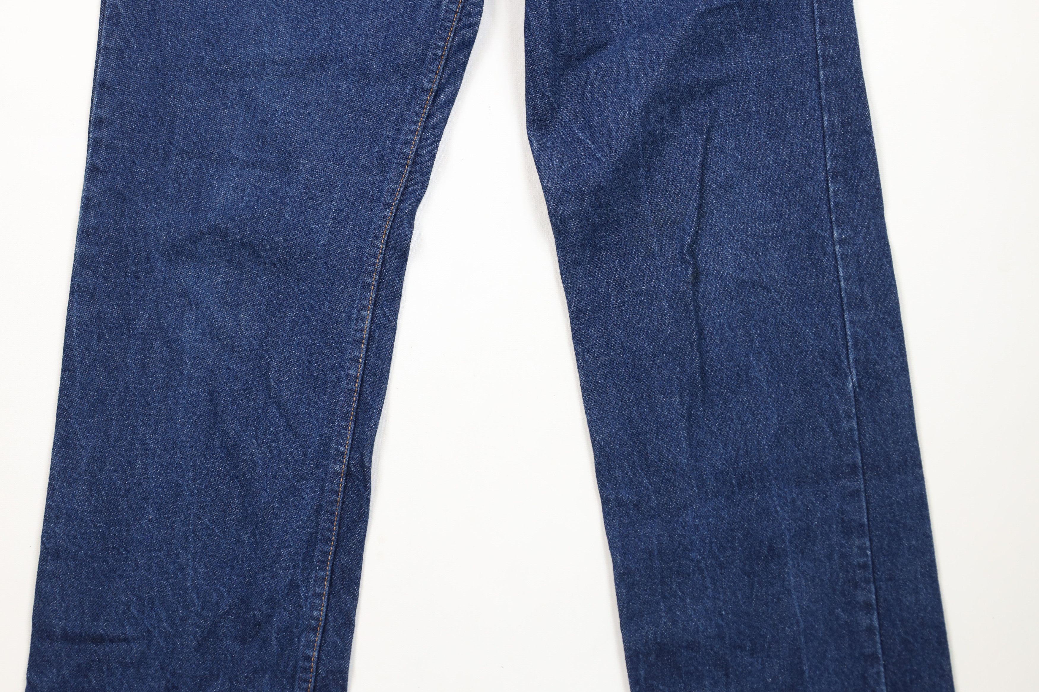 Vintage Vintage 80s Streetwear Leg Denim Jeans Blue Cotton USA Size US 34 / EU 50 - 3 Thumbnail