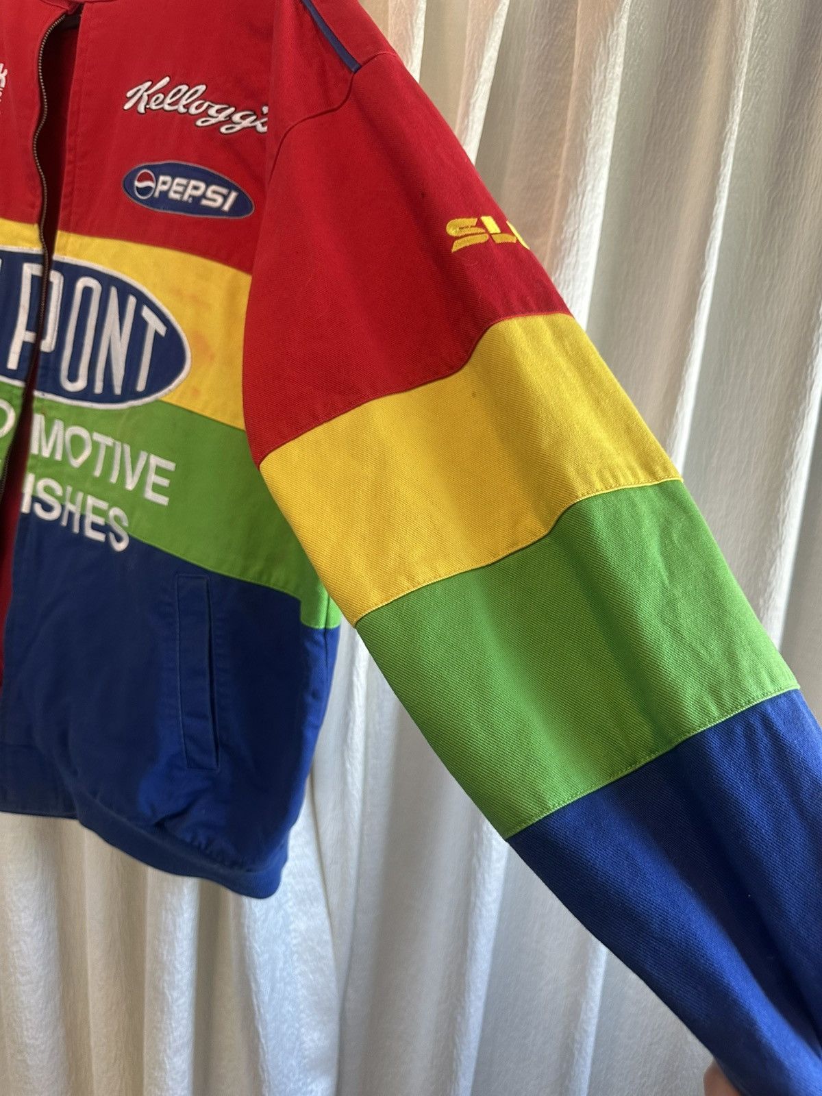 NASCAR Vintage 90’s NASCAR Jeff Gordon Racing Jacket Size US XL / EU 56 / 4 - 5 Thumbnail