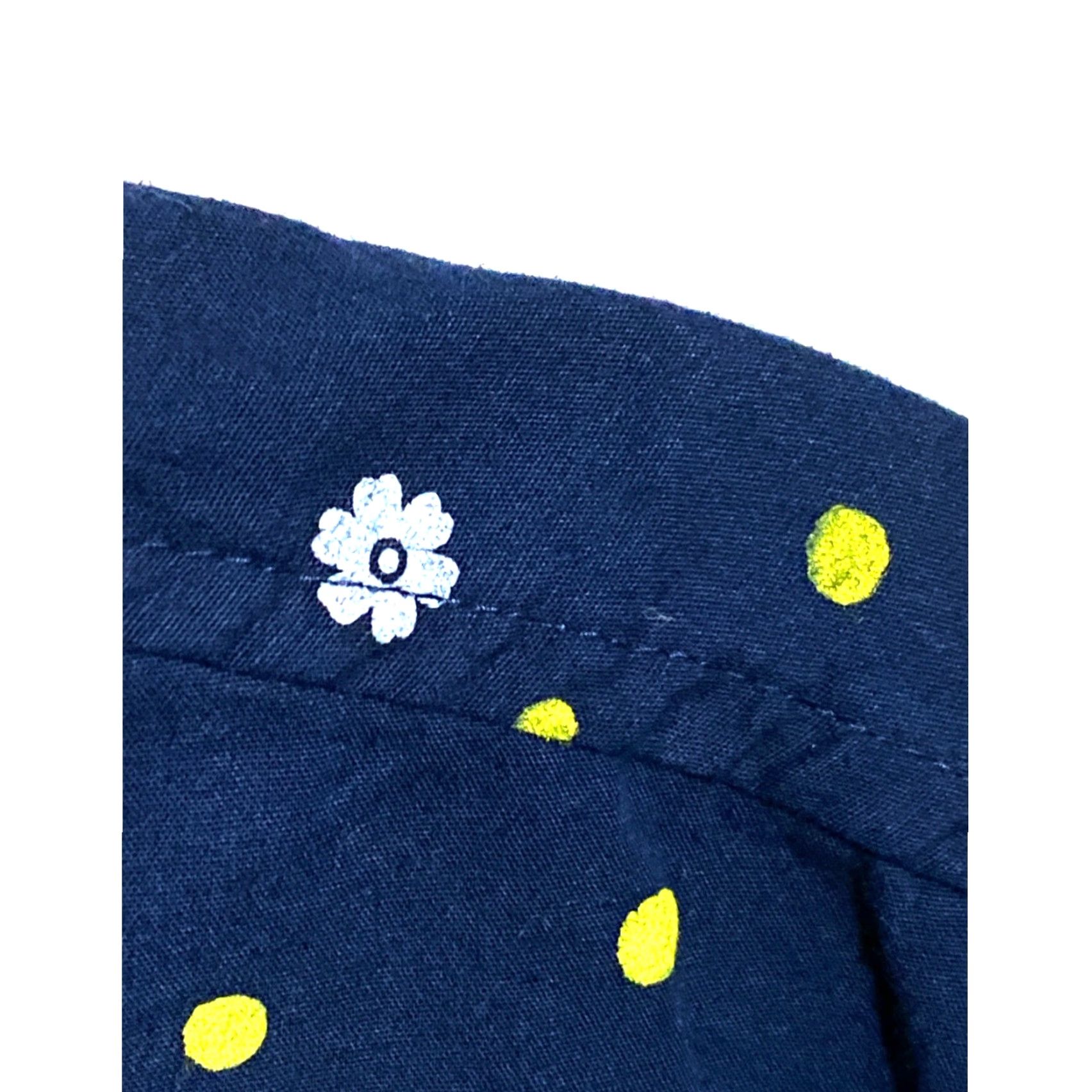 ESPIRIT VINTAGE Silver Board Spirit of Japan Button Shirt Mens L Floral Polka Dot Retro Summer Shirt Mens L Blue Polo Dot 90s Womens? Size US L / EU 52-54 / 3 - 4 Thumbnail
