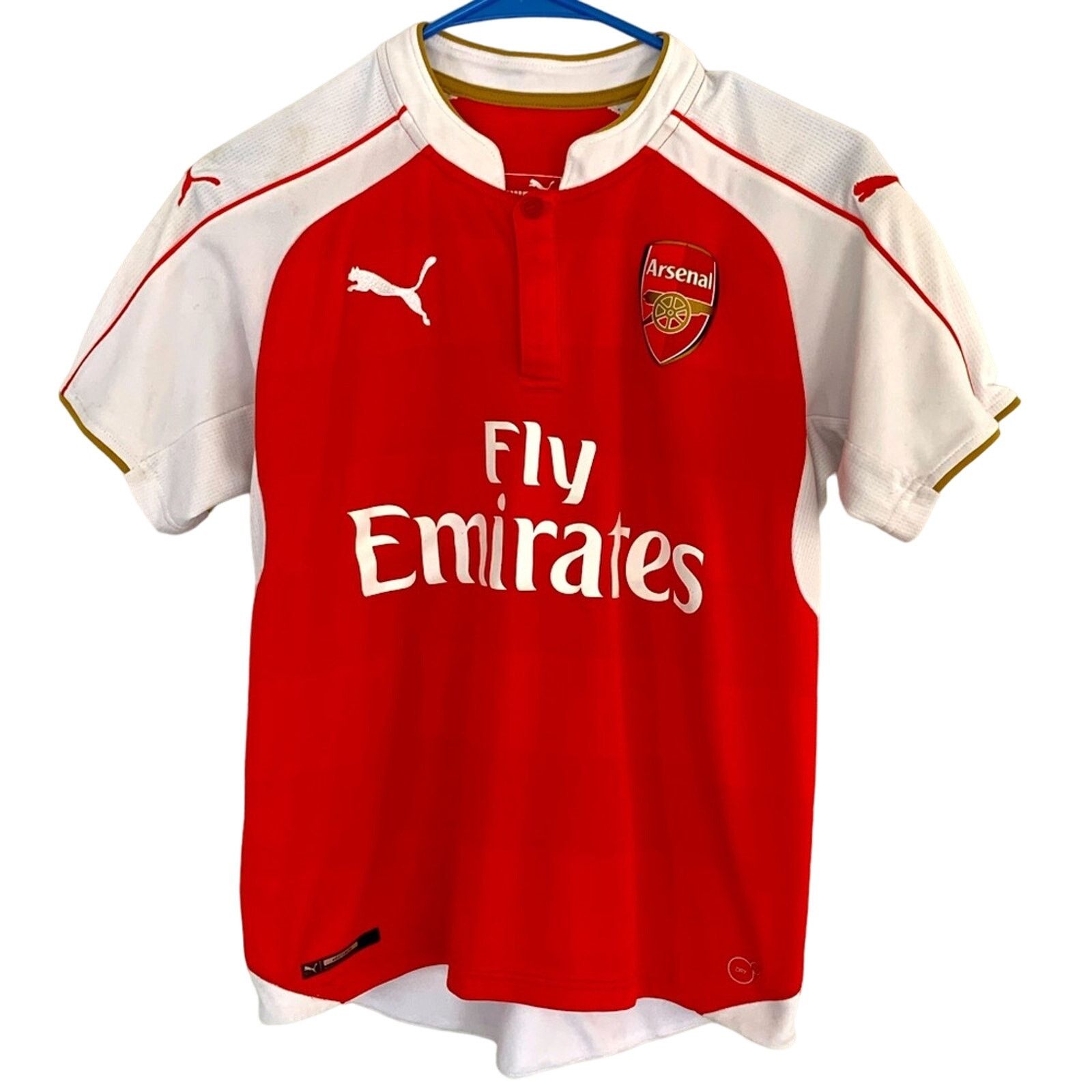 Puma AUTHENTIC ENGLISH PREMIER SOCCER ARSENAL JERSEY YOUTH XL Size US XS / EU 42 / 0 - 1 Thumbnail