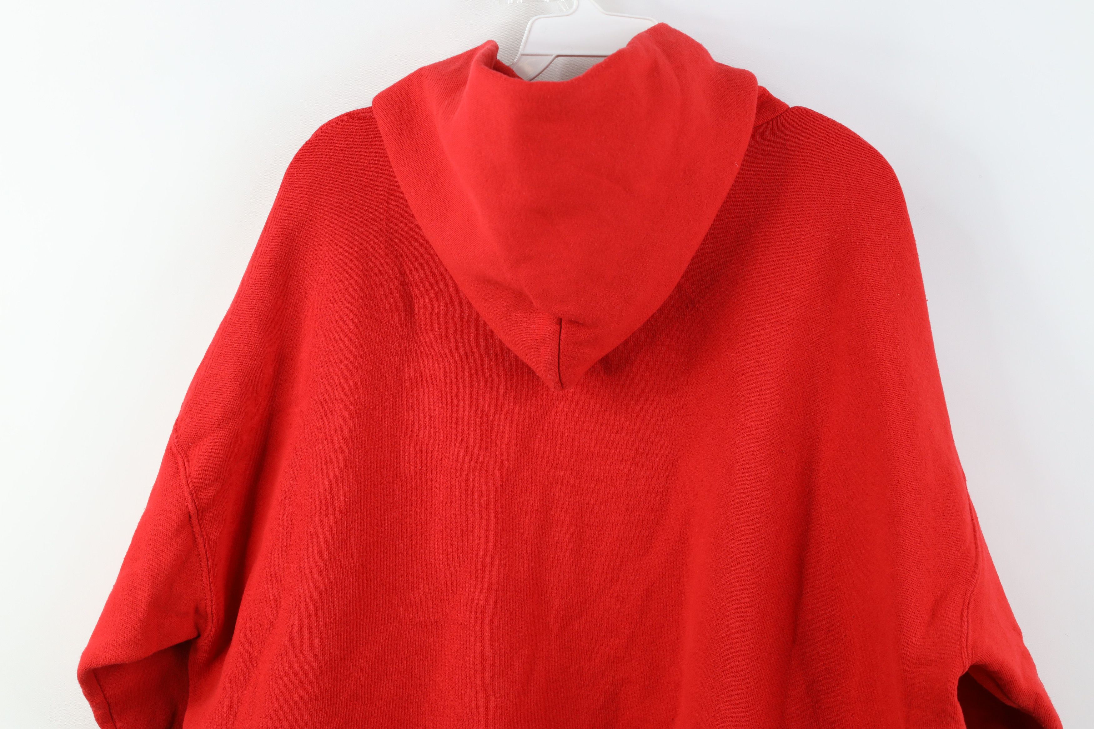 Vintage Vintage 80s 90s Marist Chicago Hoodie Sweatshirt Red USA Size US XL / EU 56 / 4 - 14 Thumbnail