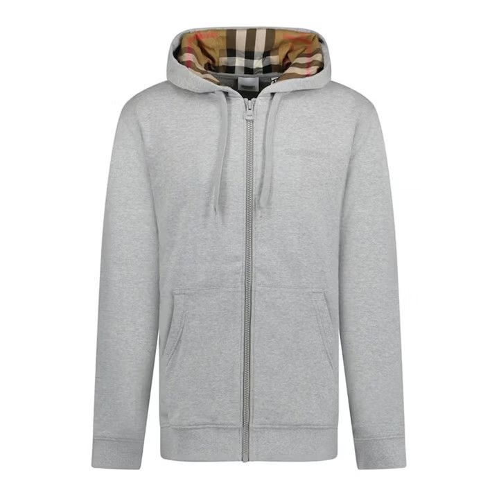 Burberry o1w1db10326 Logo Zip Hoodie in Grey Size US XXL / EU 58 / 5 - 1 Preview