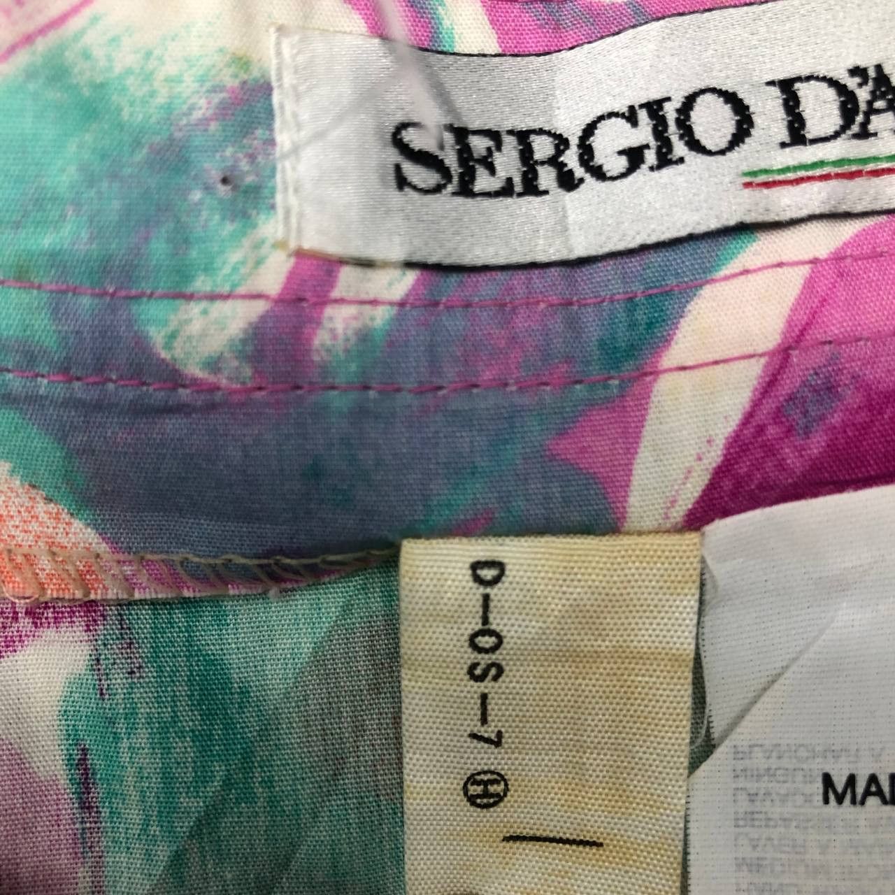 Vintage P833 NWT SERGIO D,ANDREA ART SKIRTS Size 27" / US 4 / IT 40 - 5 Thumbnail