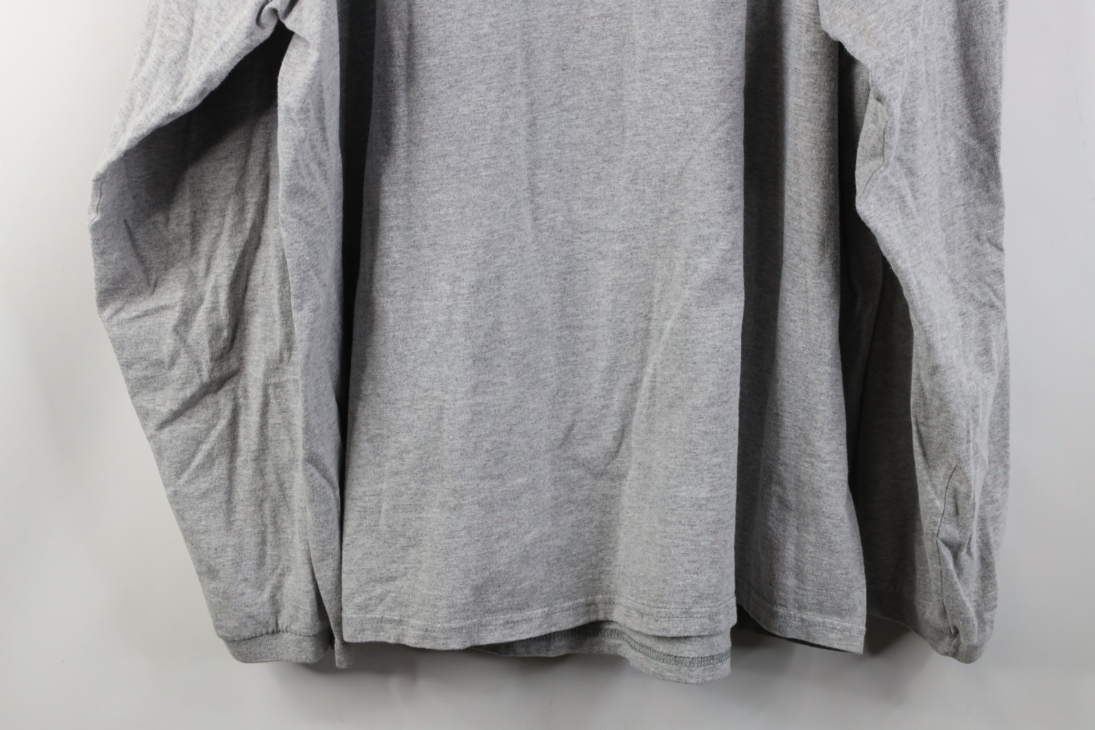 Nike Vintage 90s Y2K Nike Air Jordan Long Sleeve T-Shirt Gray USA Size US XL / EU 56 / 4 - 14 Thumbnail