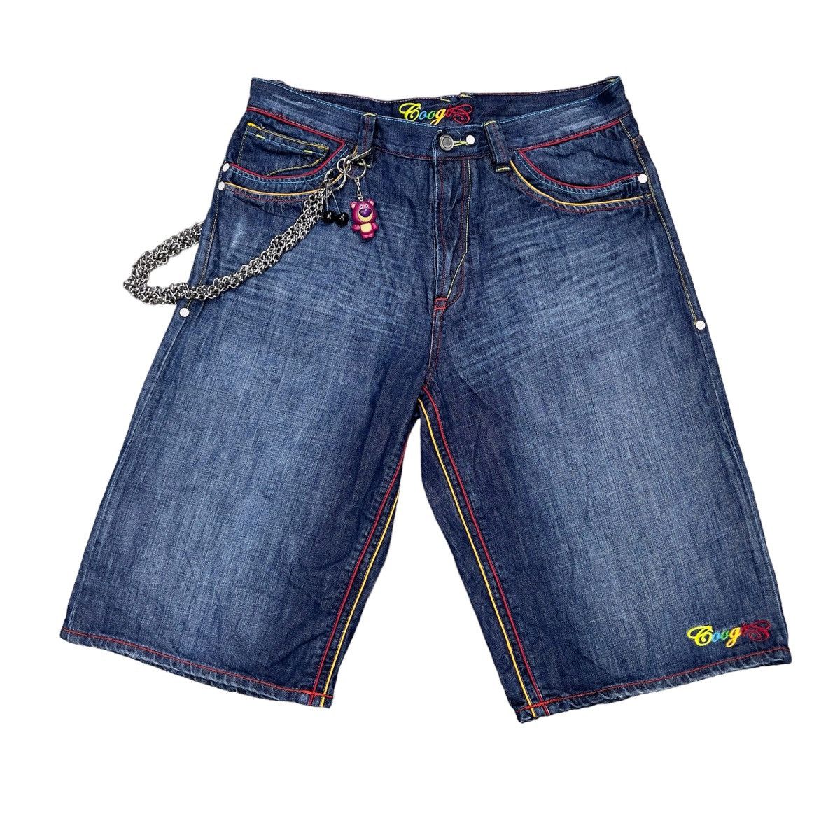 Coogi × Vintage vintage embroidered coogi denim shorts Size US 38 / EU 54 - 4 Thumbnail