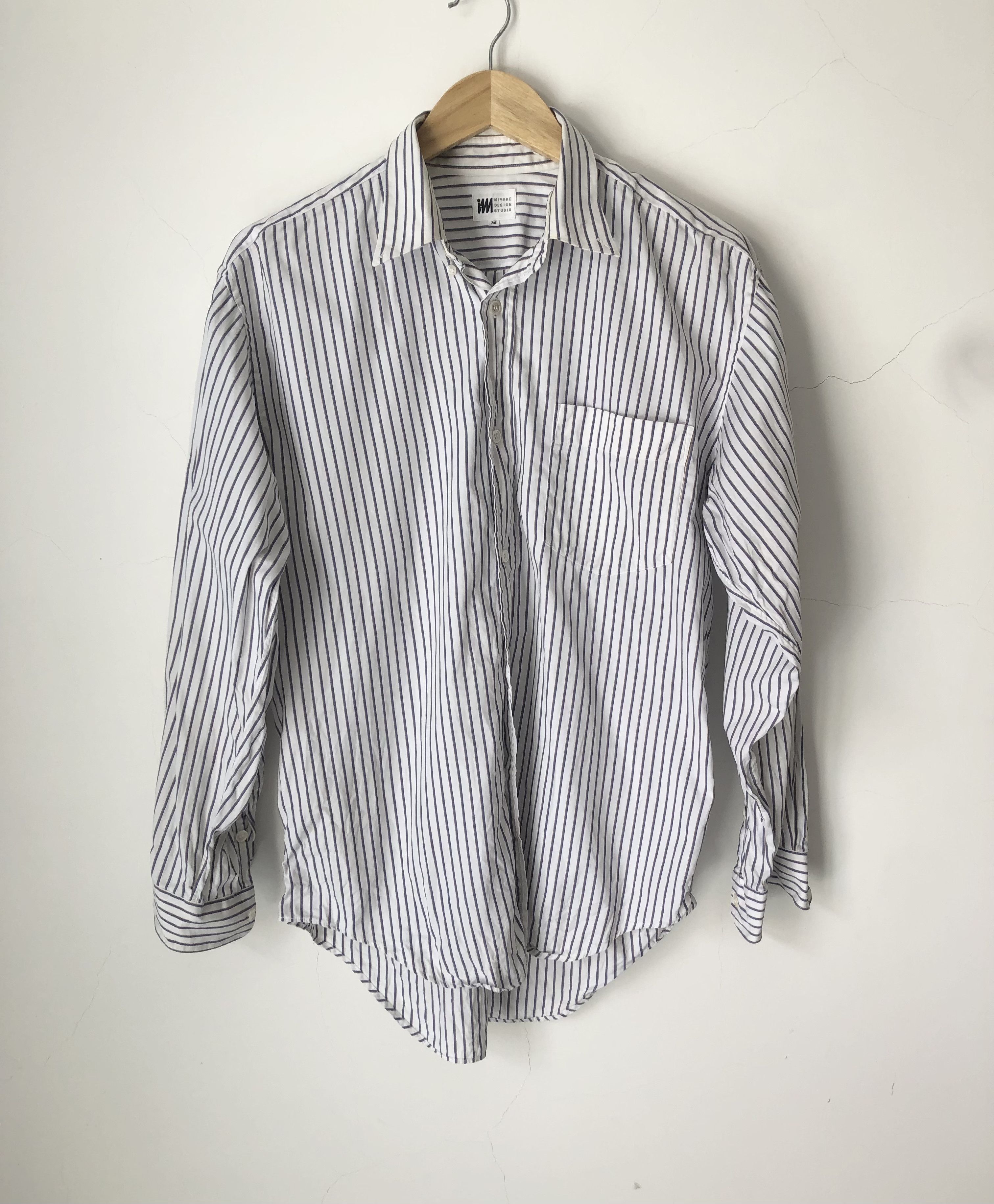 Issey Miyake stripes shirt Size US M / EU 48-50 / 2 - 1 Thumbnail
