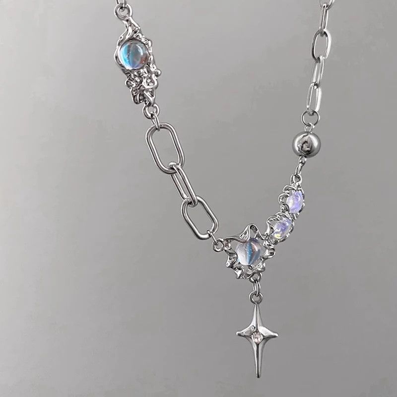 Vintage Angel Wing Heart Pendant Chain Necklace Size ONE SIZE - 3 Thumbnail