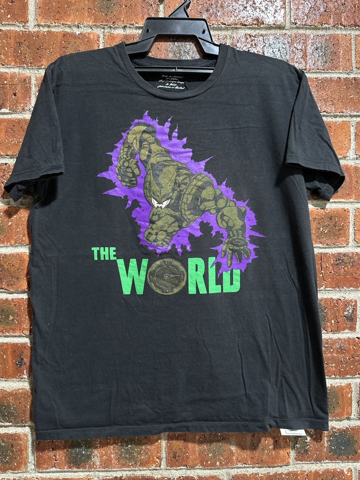 Anime Vintage JoJo Bizarre Adventure “The World” Tee Size US M / EU 48-50 / 2 - 1 Thumbnail