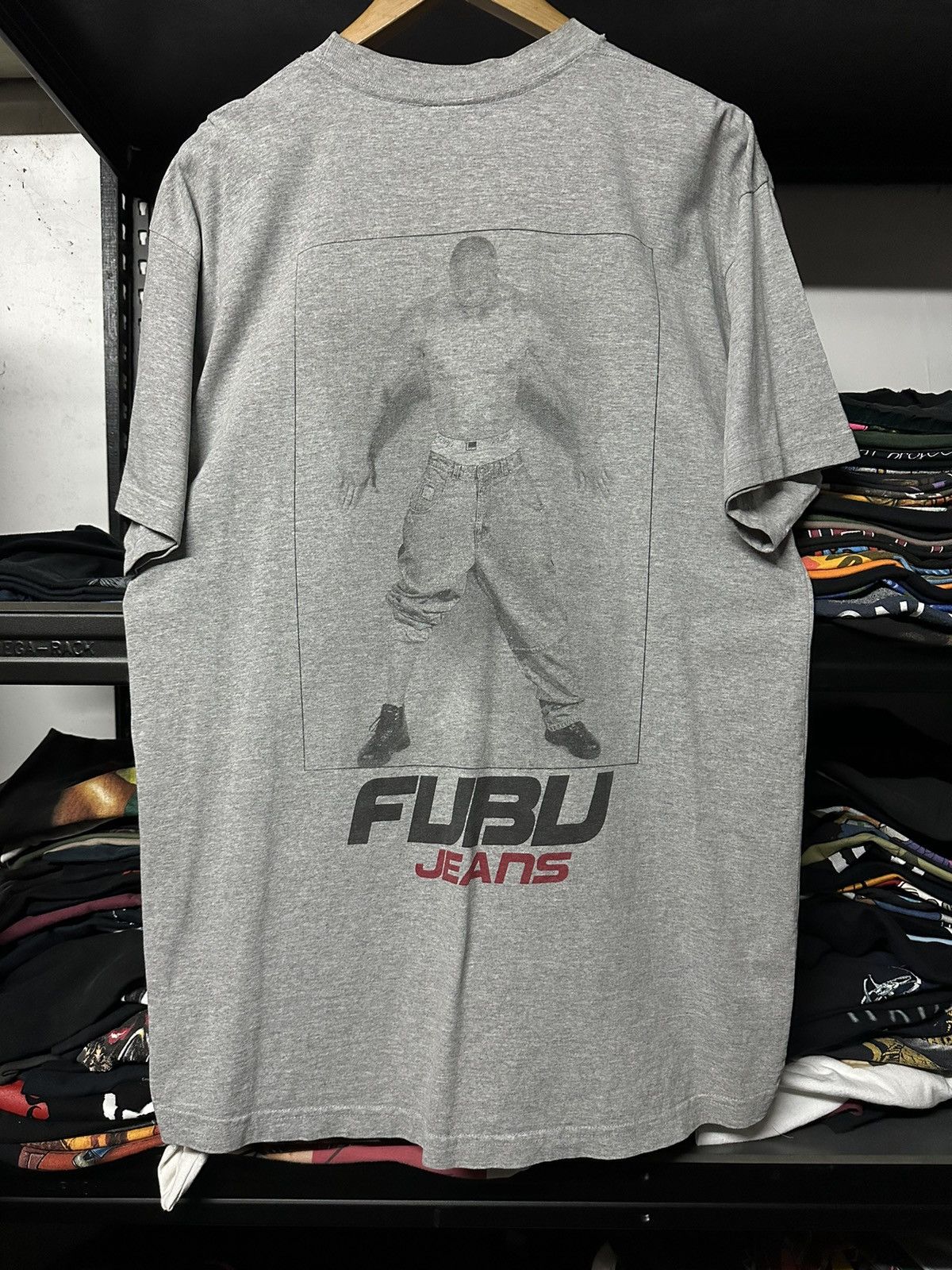 Fubu Vintage 90s Fubu Jeans Photo Tee Size US L / EU 52-54 / 3 - 1 Thumbnail