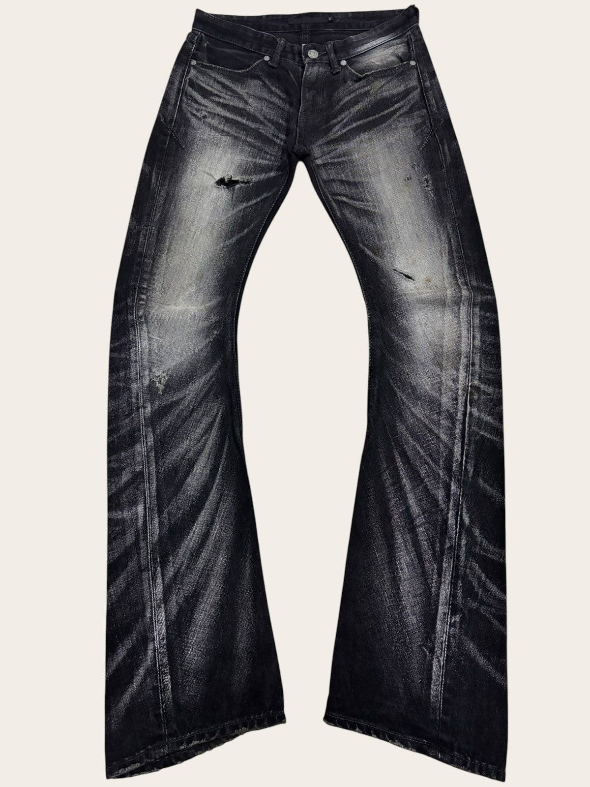 If Six Was Nine Japan Grunge FUGA Gostar De Fuga Curve Jeans Size US 29 - 1 Thumbnail