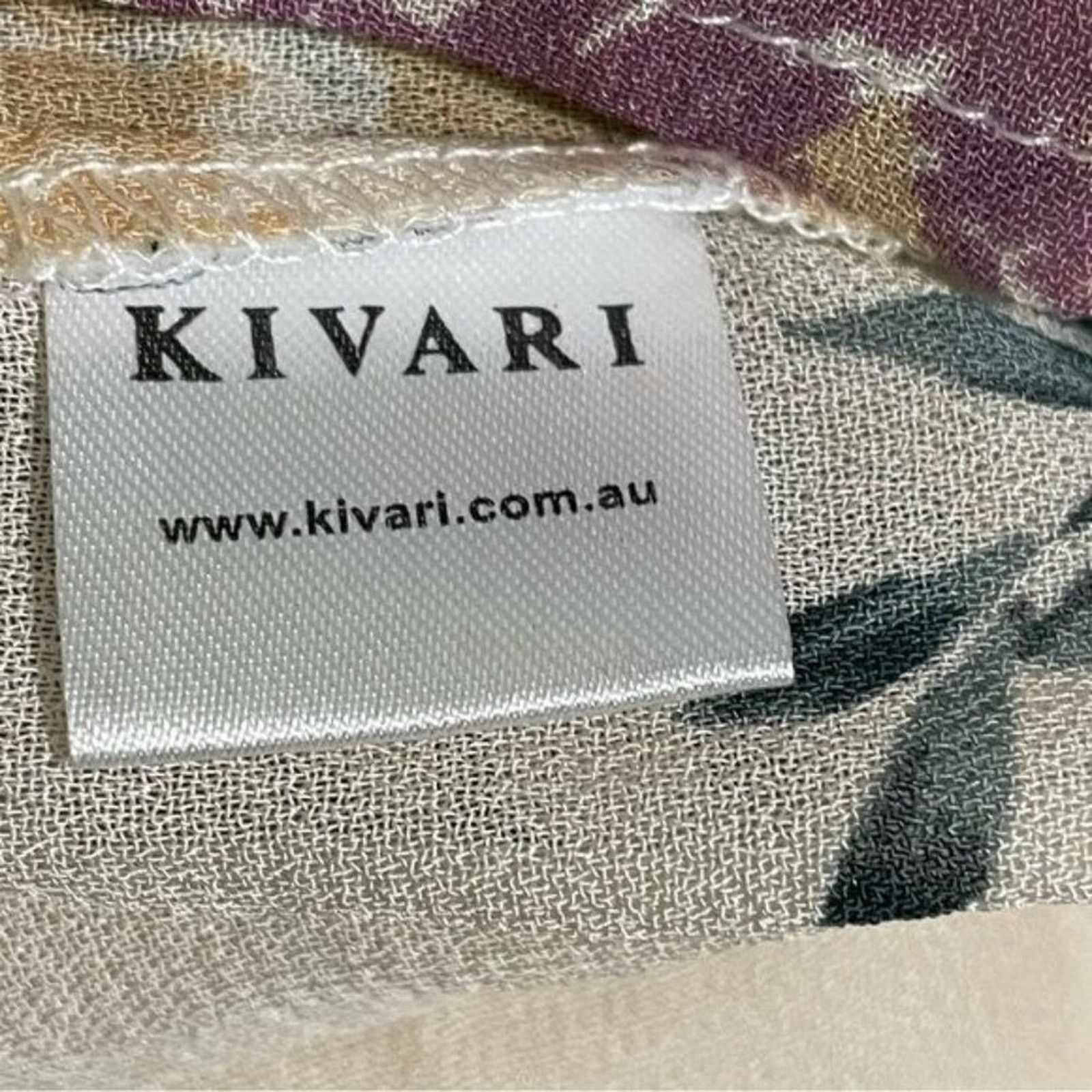 Other Kivari Womens ChiffonRuffle Pleated Floral Blouse Small Size S / US 4 / IT 40 - 8 Thumbnail