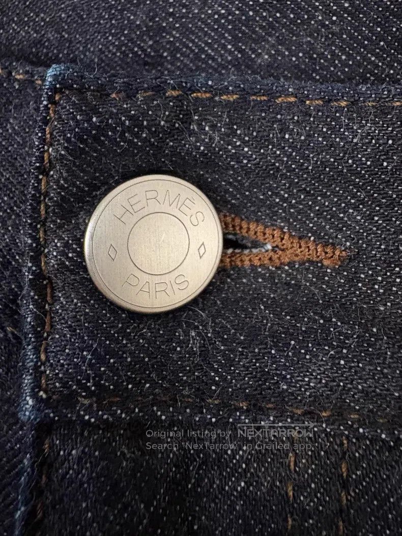 Hermes Hermes Classic Men's Denim Jeans Size US 26 / EU 42 - 6 Thumbnail