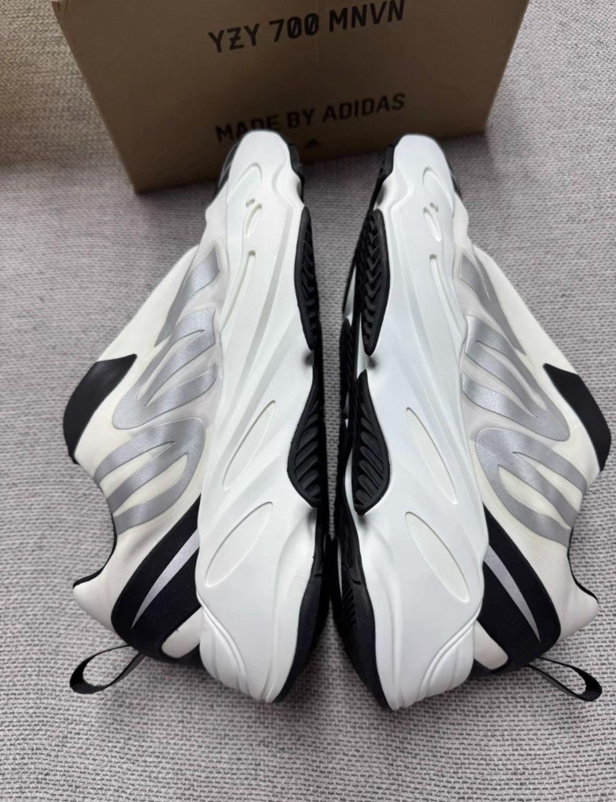 Adidas Adidas Yeezy Boost 700 MNVN Panda, Slip-on Dad Sneaker K37 Size US 7 / EU 40 - 3 Thumbnail