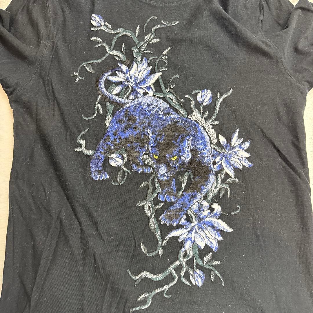 Louis Vuitton Louis Vuitton 2016 SS Floral Panther T-Shirt- Black Size US S / EU 44-46 / 1 - 10 Thumbnail