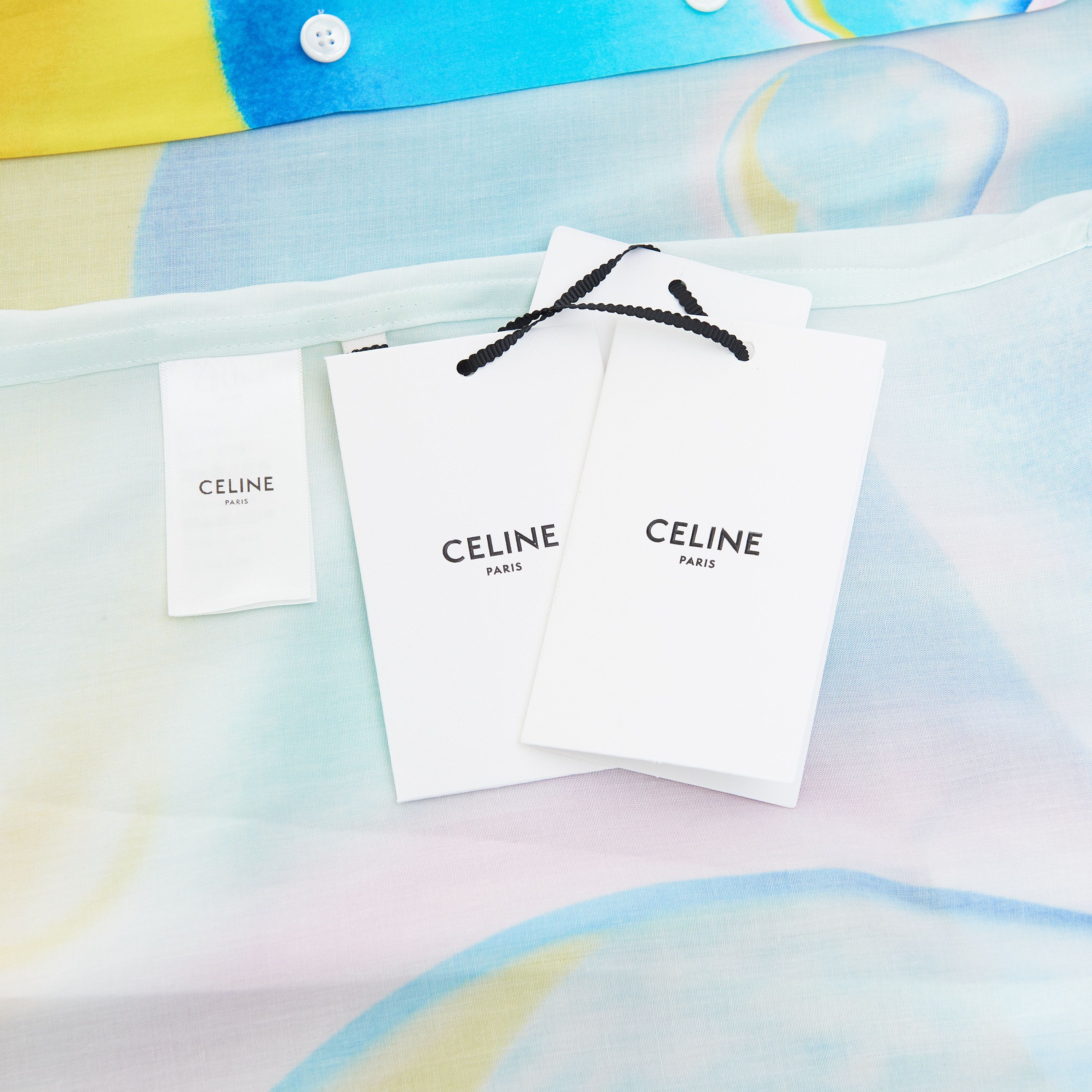 Celine x Marcelo Lavin Collaboration Heavenly Days Print Size 38 Size US S / EU 44-46 / 1 - 10 Thumbnail