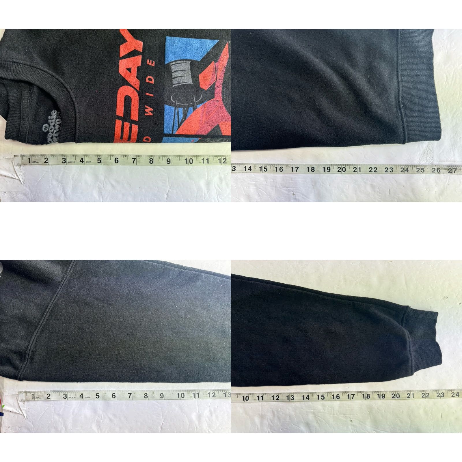 Vintage Raceday World Wide Car Men’s Long Sleeve Crew Sweatshirt Black SIZE Medium Size US M / EU 48-50 / 2 - 8 Thumbnail