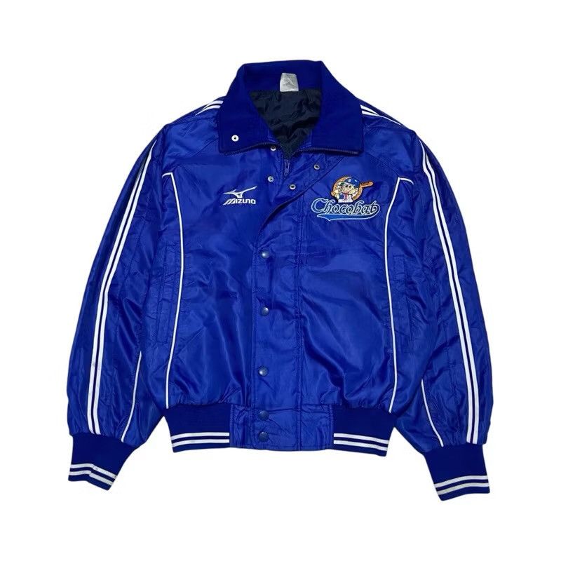 Japanese Brand × Mizuno Vintage Mizuno Chocbat Baseball Varsity Jacket Size US M / EU 48-50 / 2 - 1 Thumbnail