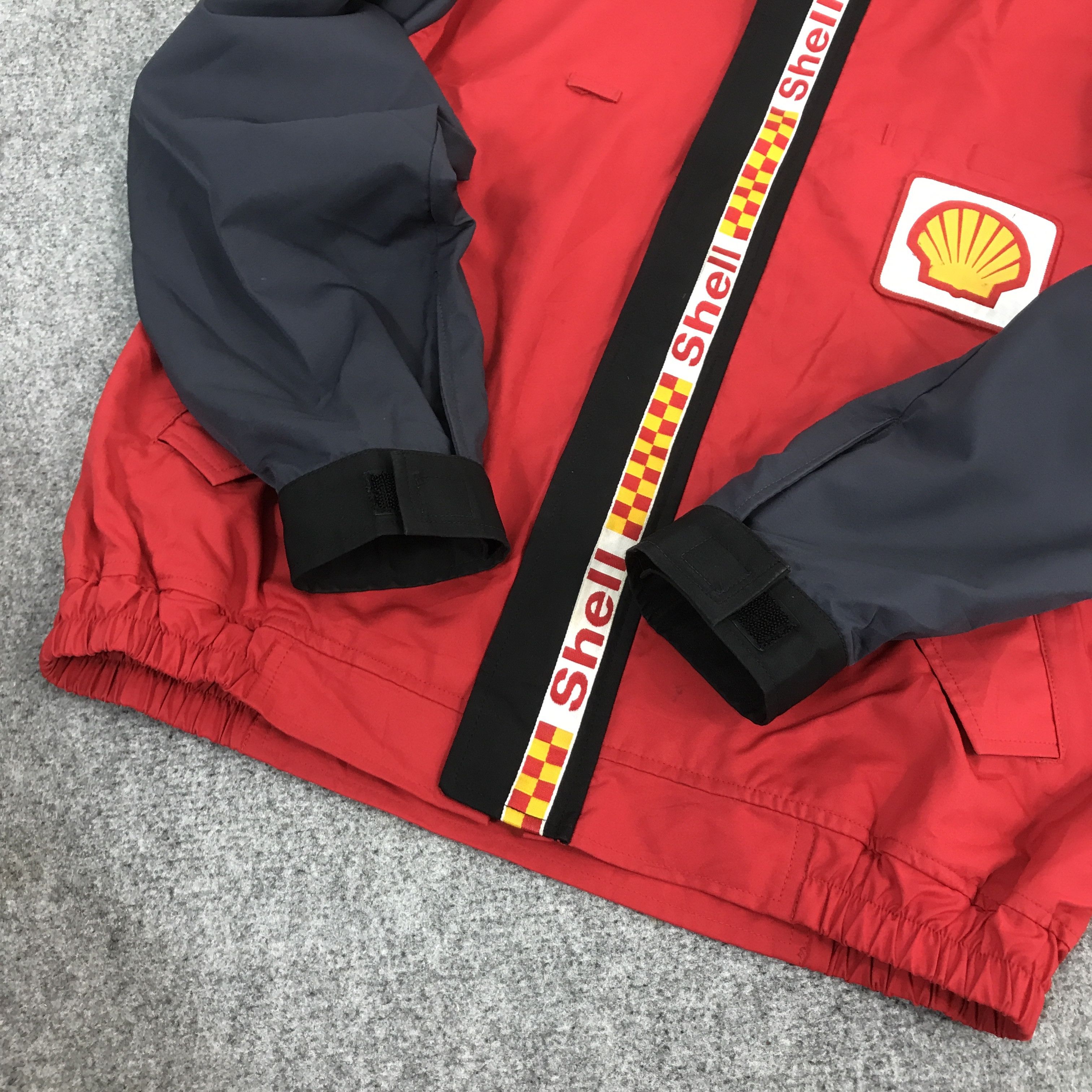 Gear for Sports VTG SHELL HELIX OIL RACING JAPAN JACKET Size US L / EU 52-54 / 3 - 9 Thumbnail