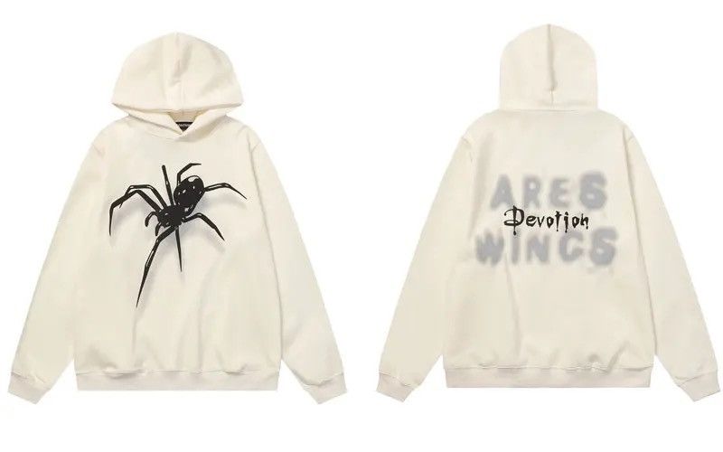 Japanese Brand × Vintage Y2K hoodie sweatshirt hip-hop Gothic Harajuku style pullover Size US L / EU 52-54 / 3 - 3 Thumbnail